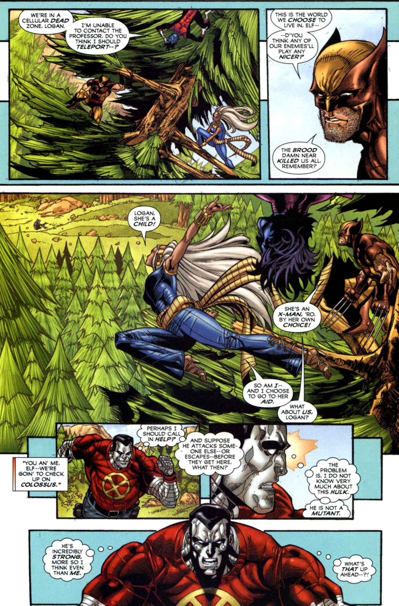 Read online X-Men vs. Hulk comic -  Issue # Full - 14