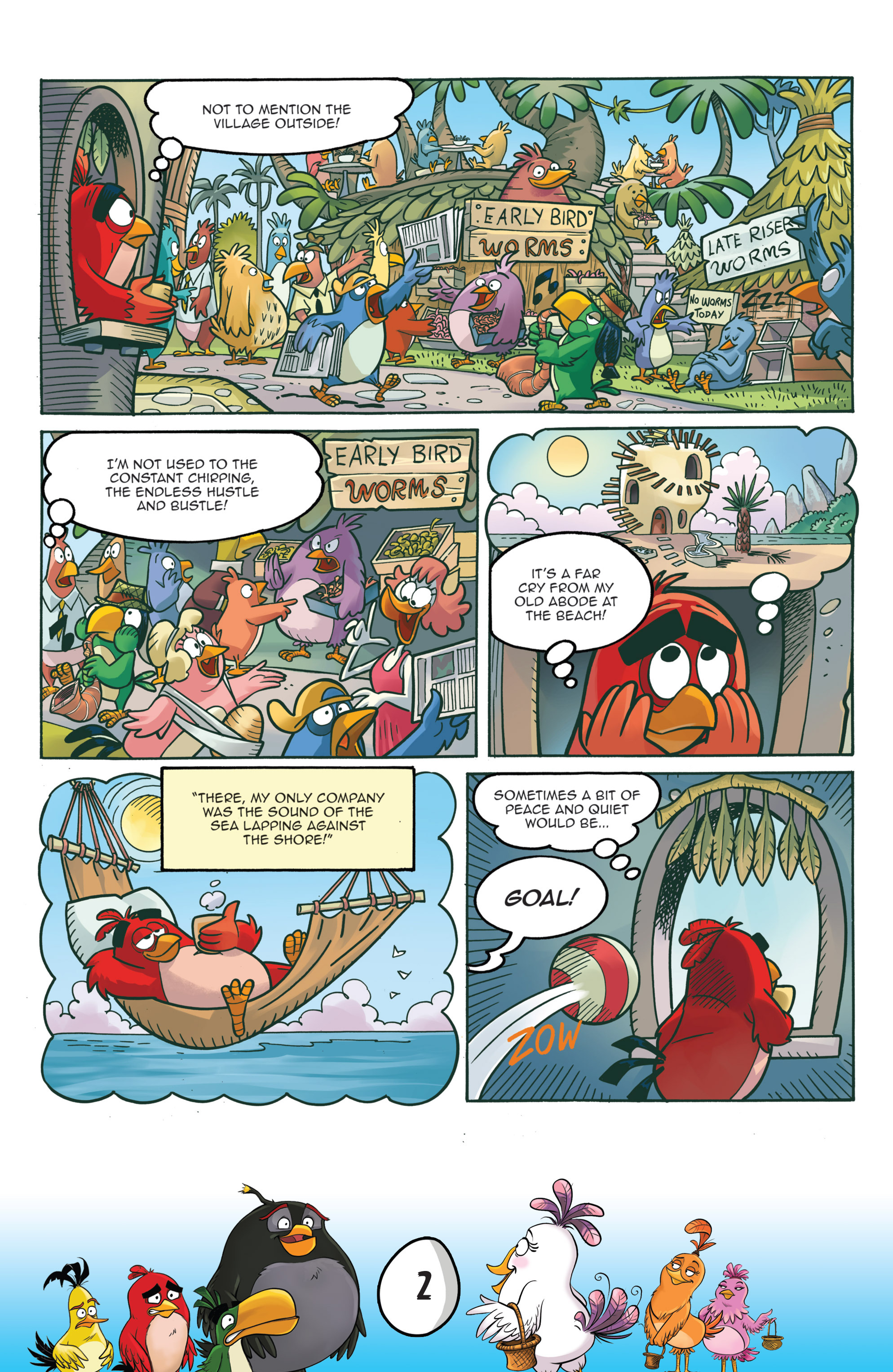 Read online Angry Birds: Flight School comic -  Issue #2 - 4