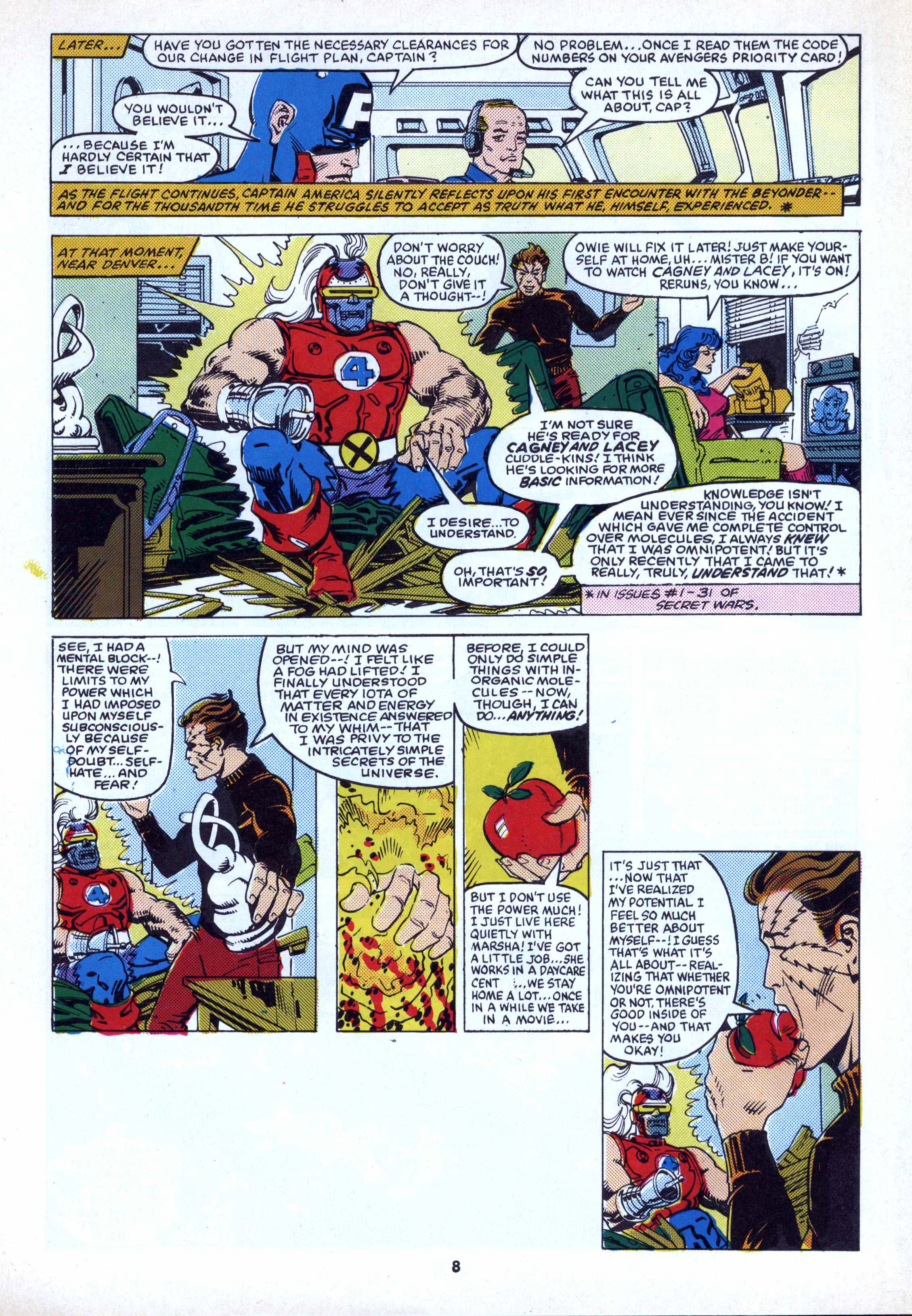 Read online Secret Wars (1985) comic -  Issue #32 - 8