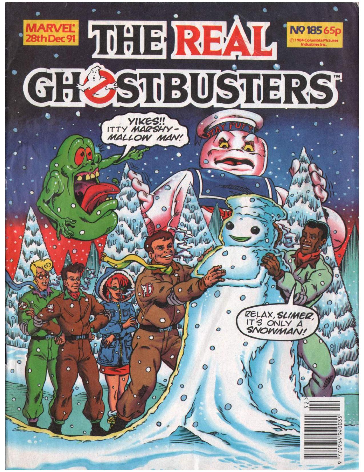 Read online The Real Ghostbusters comic -  Issue #185 - 1