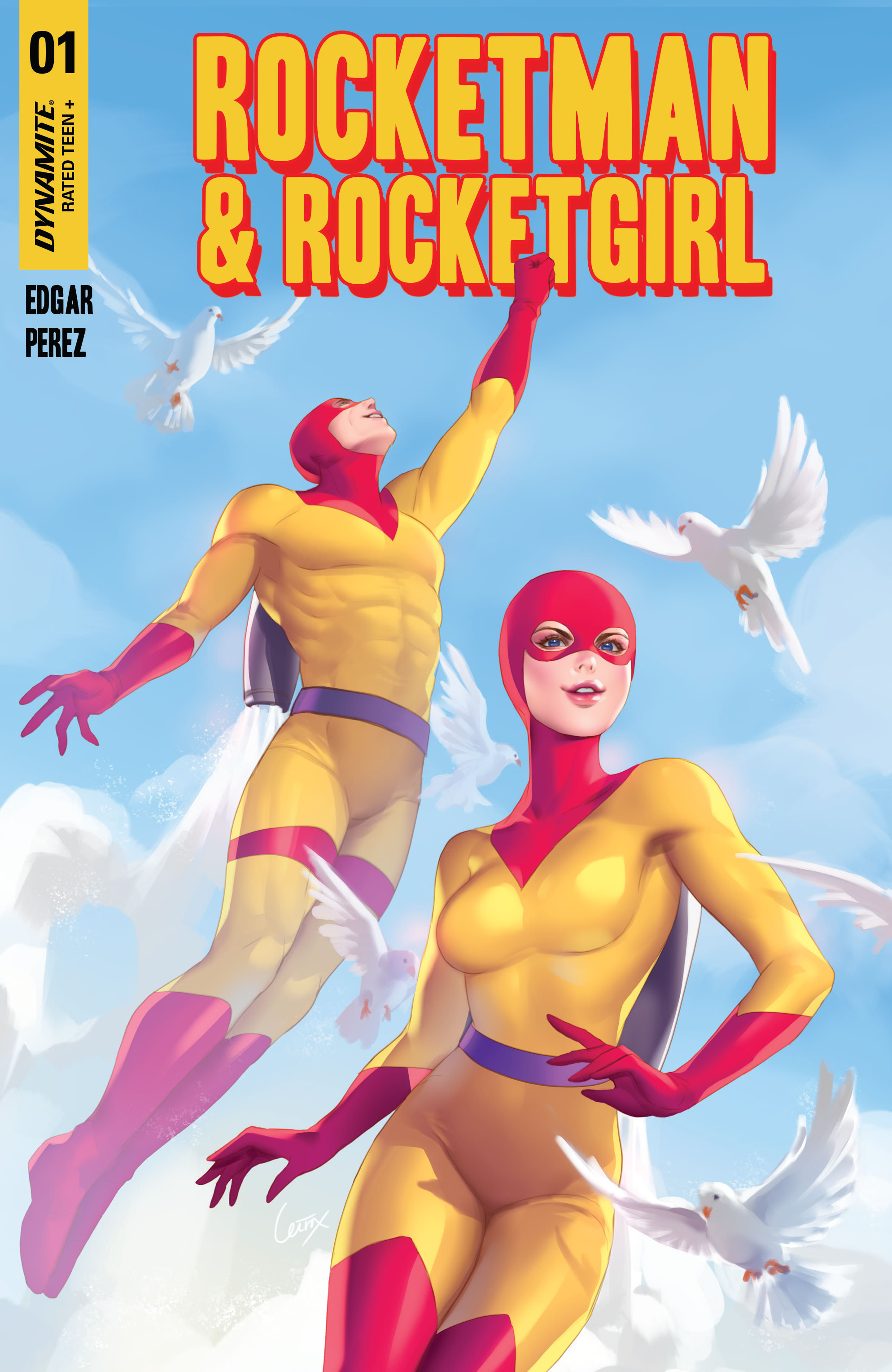 Read online Rocketman and Rocketgirl comic -  Issue # Full - 1
