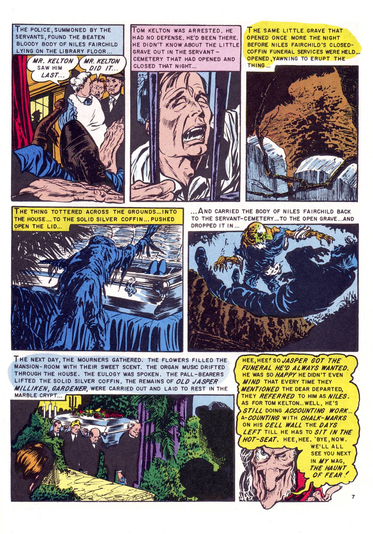 Read online The Vault of Horror (1950) comic -  Issue #32 - 33