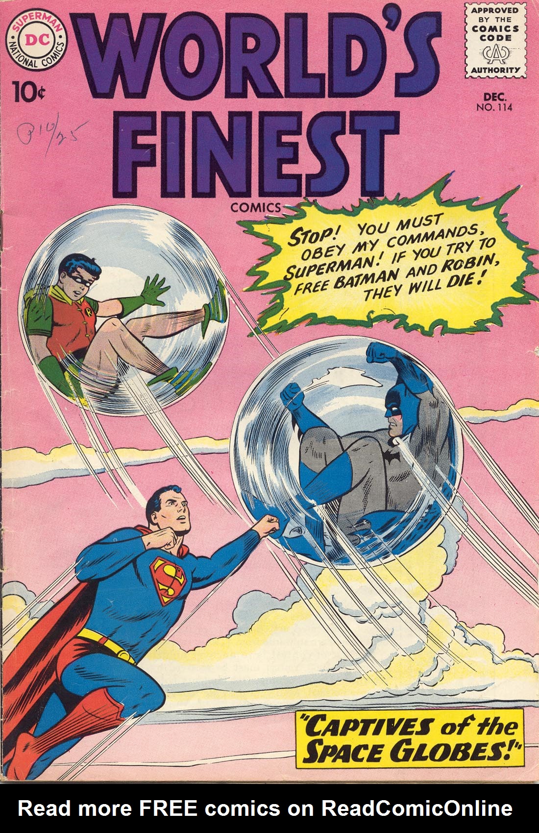 Read online World's Finest Comics comic -  Issue #114 - 1