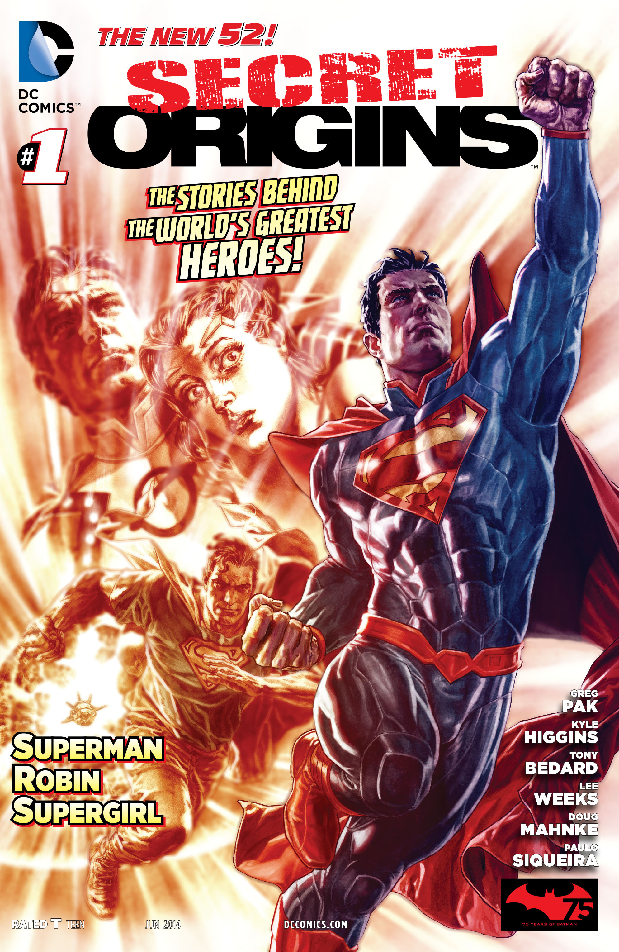 Read online Secret Origins (2014) comic -  Issue #1 - 1