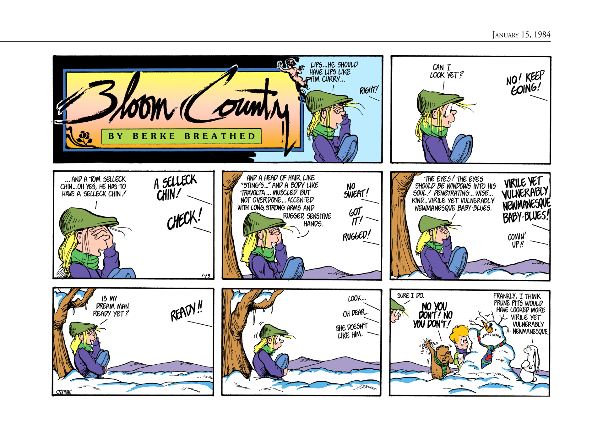Read online The Bloom County Digital Library comic -  Issue # TPB 4 (Part 1) - 21