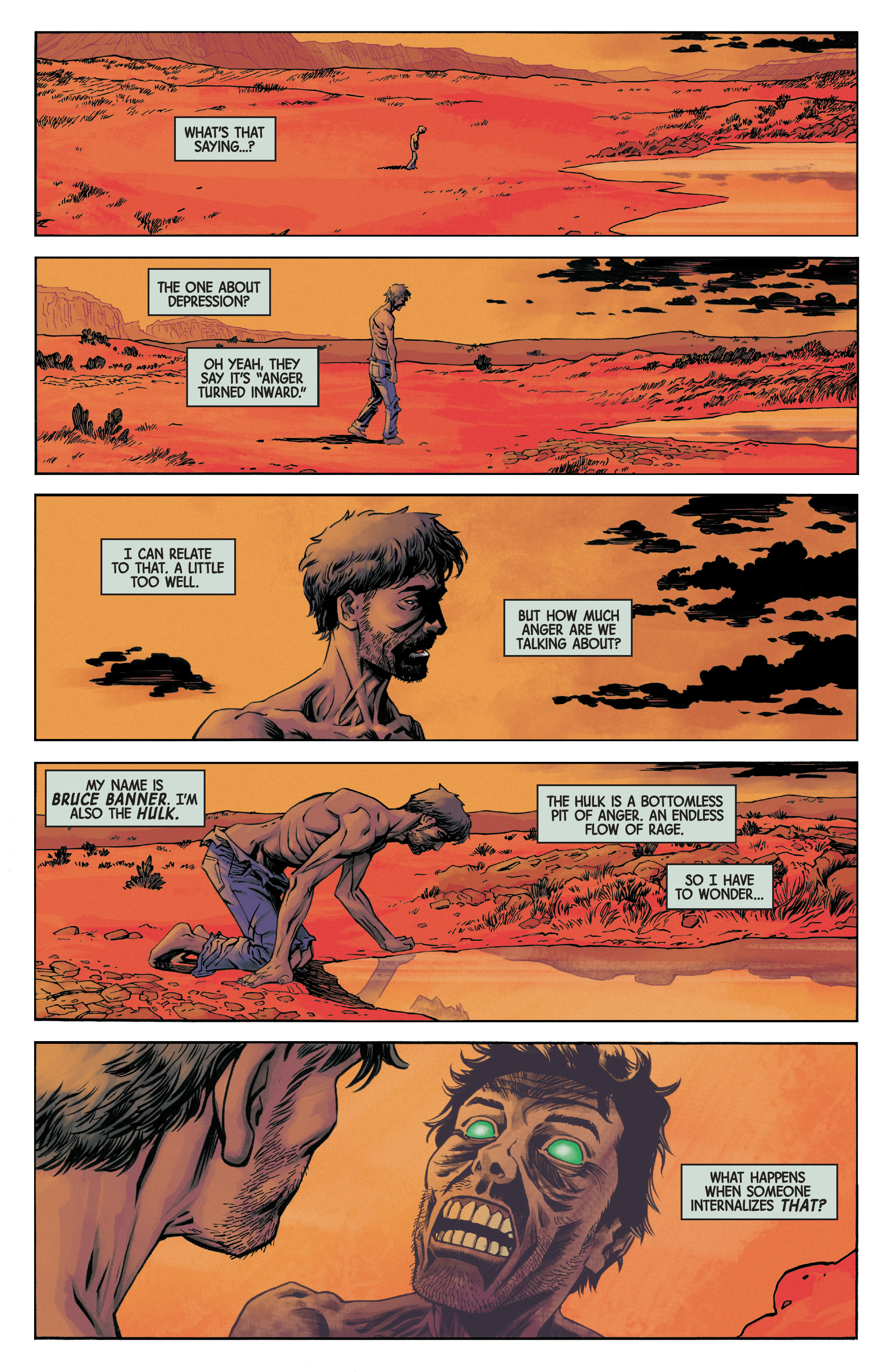 Read online Immortal Hulk: Flatline comic -  Issue #1 - 4
