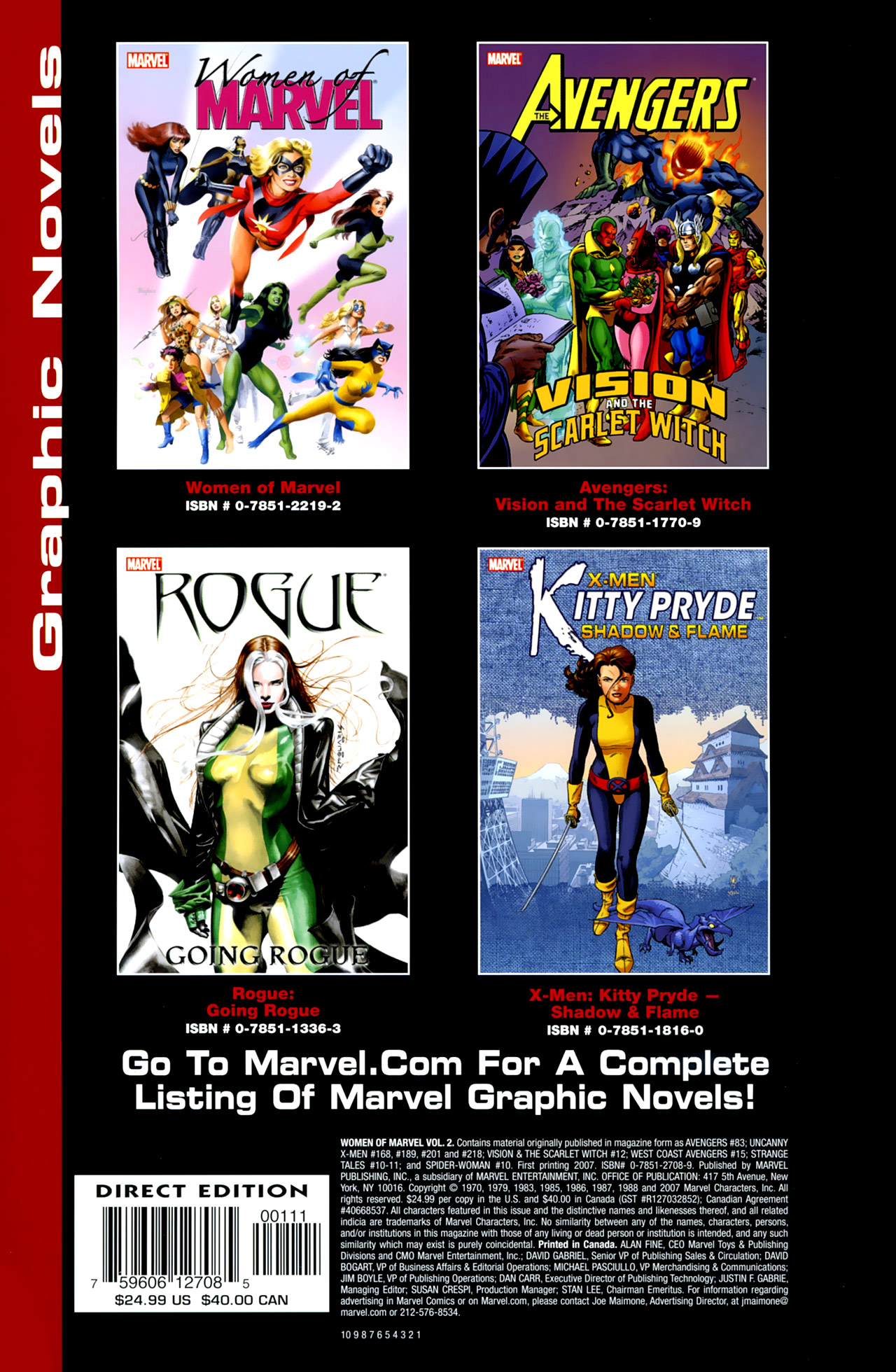 Read online Women of Marvel (2006) comic -  Issue # TPB 2 - 2