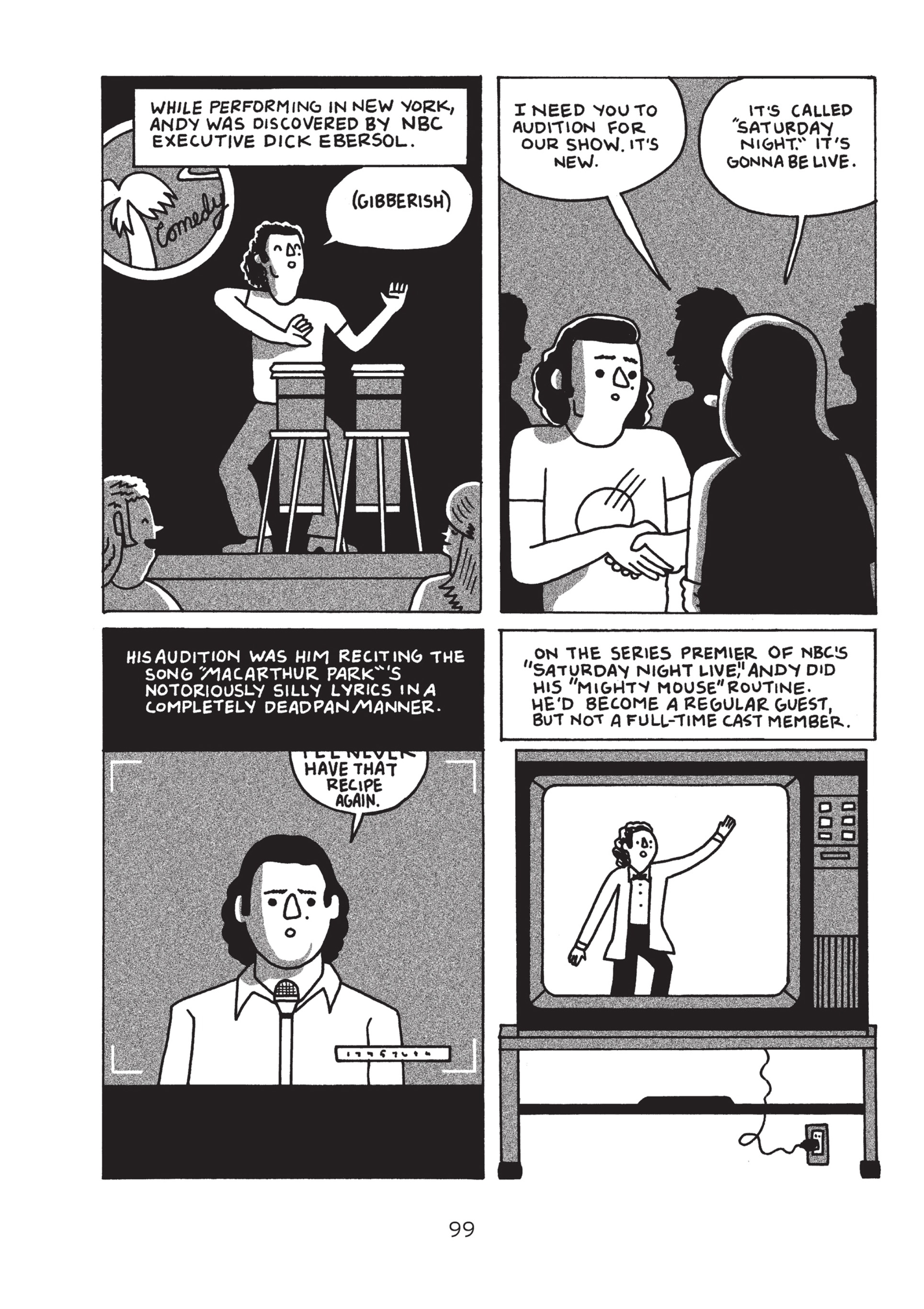 Read online Is This Guy For Real?: The Unbelievable Andy Kaufman comic -  Issue # TPB (Part 2) - 5