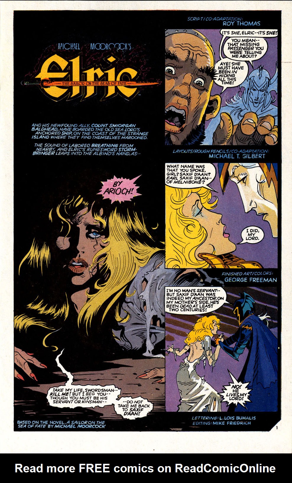 Read online Elric: Sailor on the Seas of Fate comic -  Issue #5 - 3