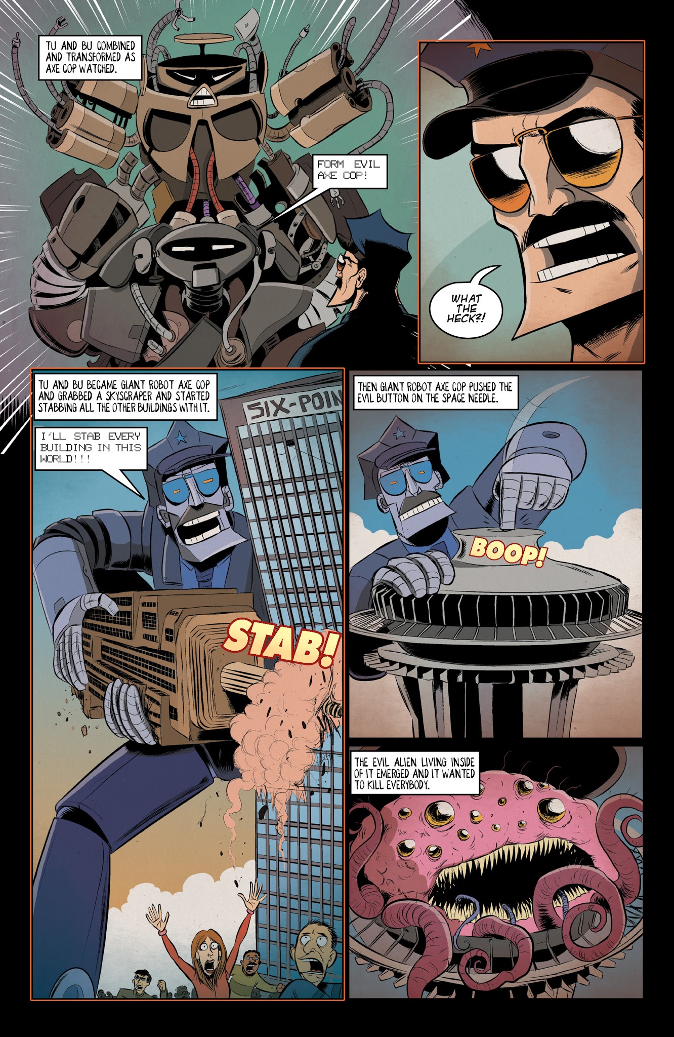 Read online Axe Cop comic -  Issue # TPB 4 - 39
