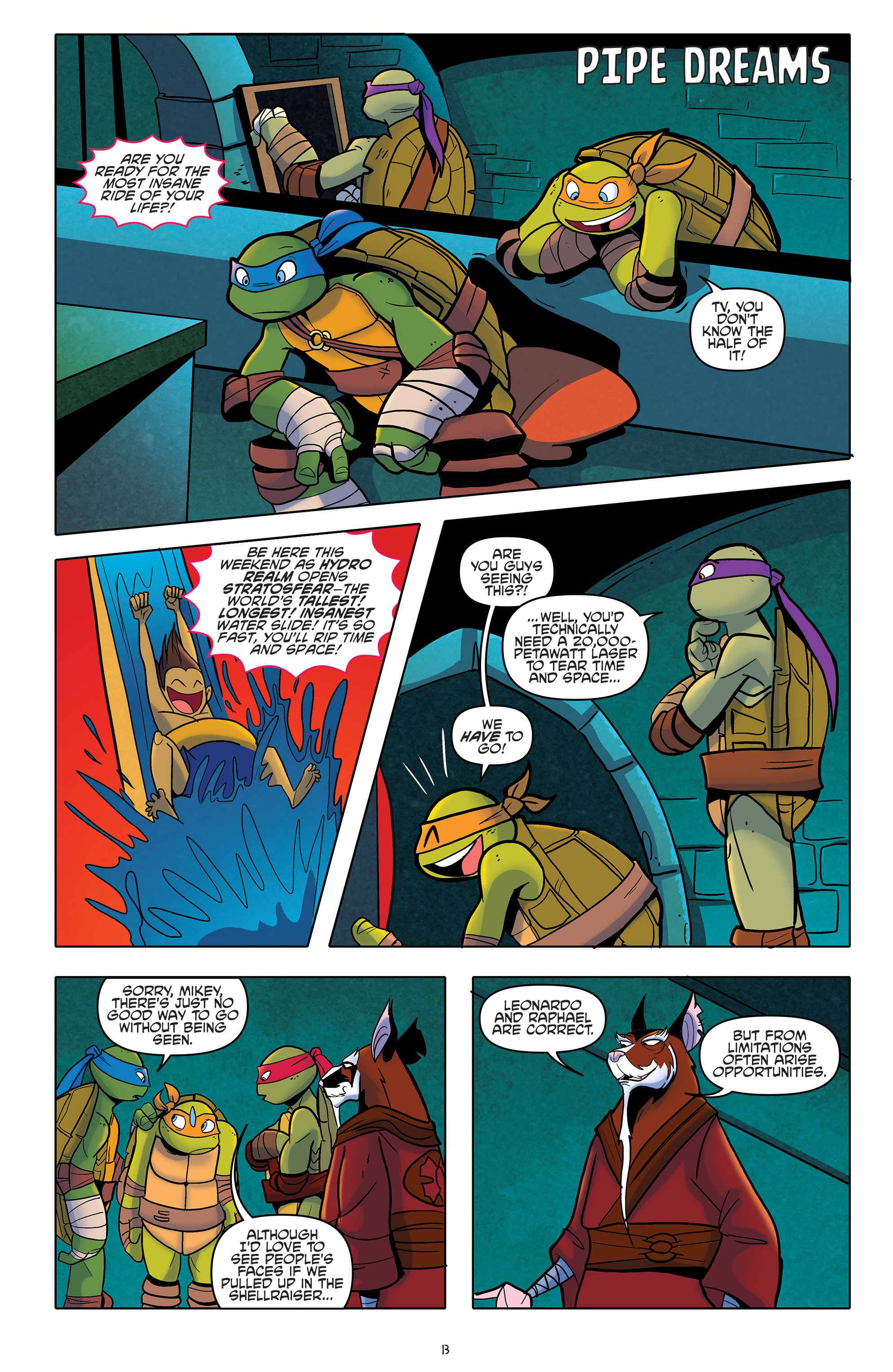Read online Teenage Mutant Ninja Turtles New Animated Adventures comic -  Issue #19 - 15