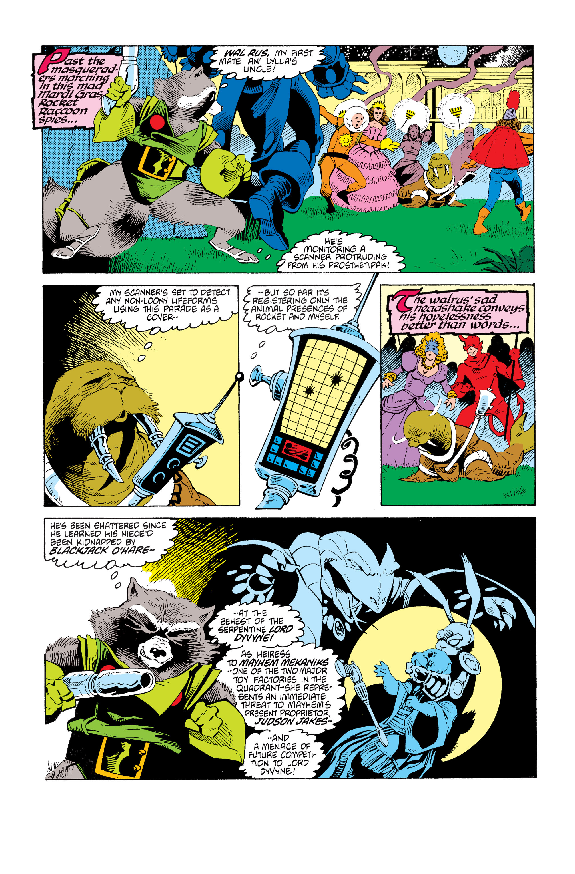 Read online Rocket Raccoon (1985) comic -  Issue #2 - 3