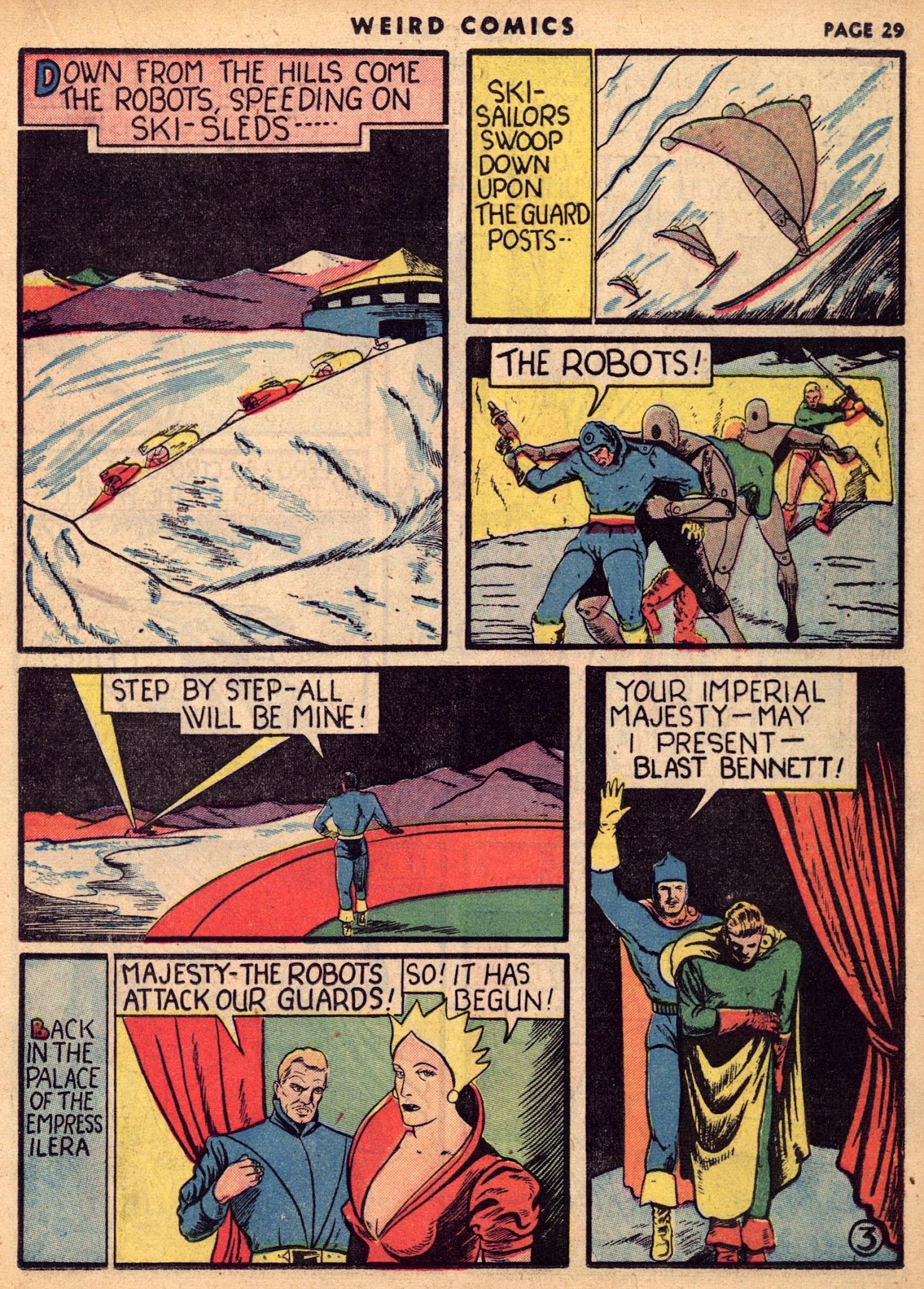 Read online Weird Comics comic -  Issue #5 - 31