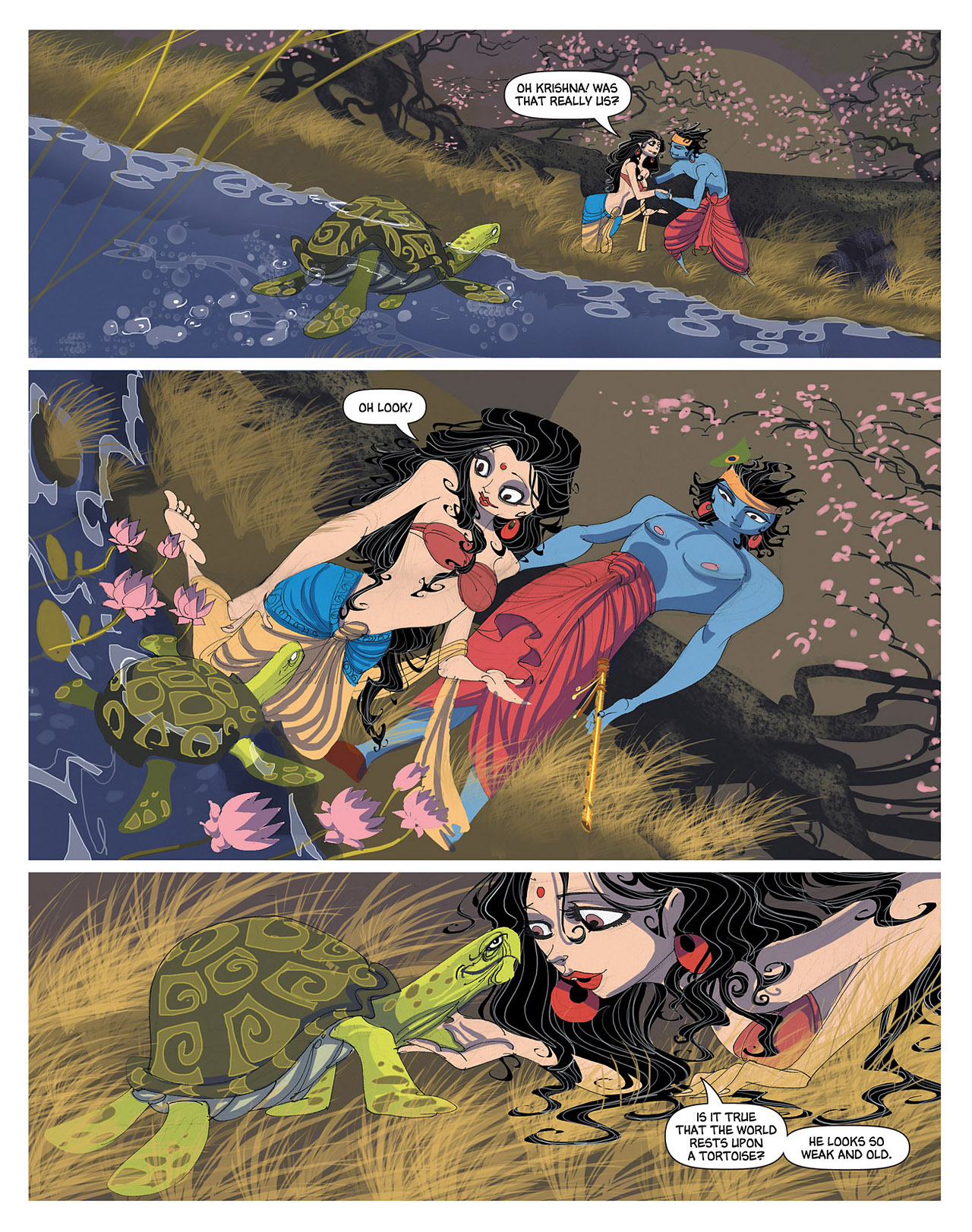 Read online Krishna: A Journey Within comic -  Issue # TPB (Part 1) - 94