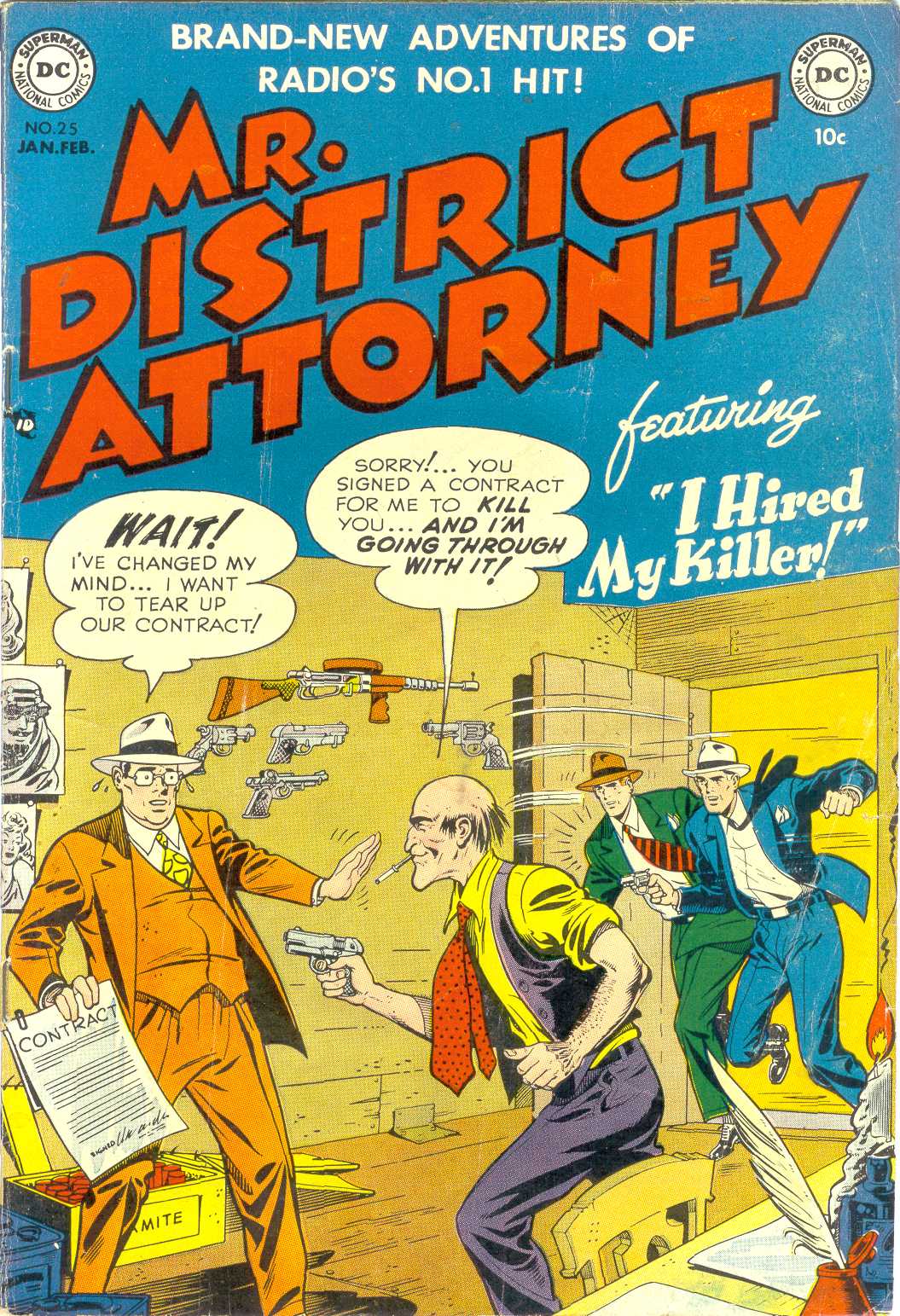 Read online Mr. District Attorney comic -  Issue #25 - 1