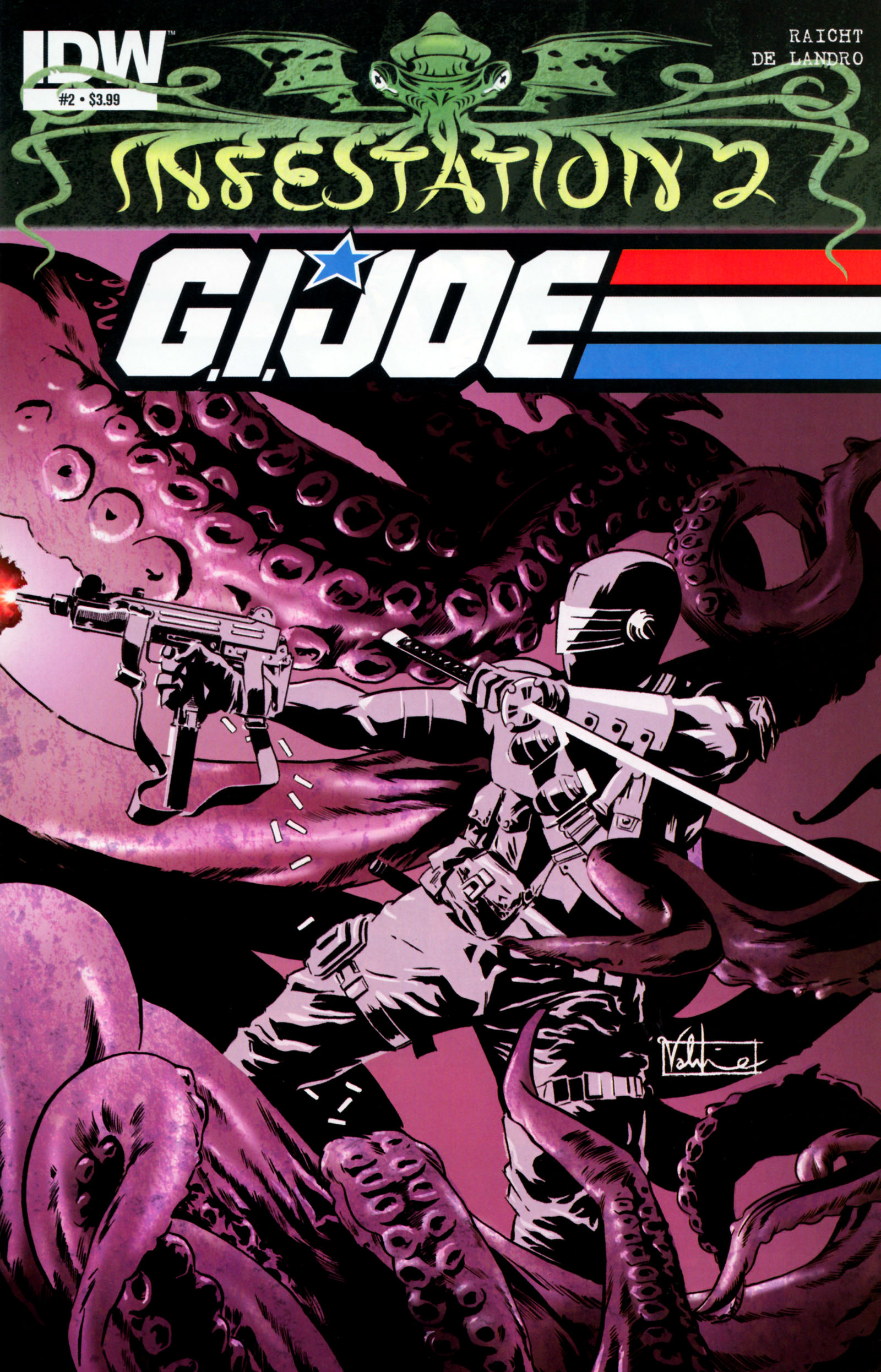 Read online Infestation 2: G.I. Joe comic -  Issue #2 - 1