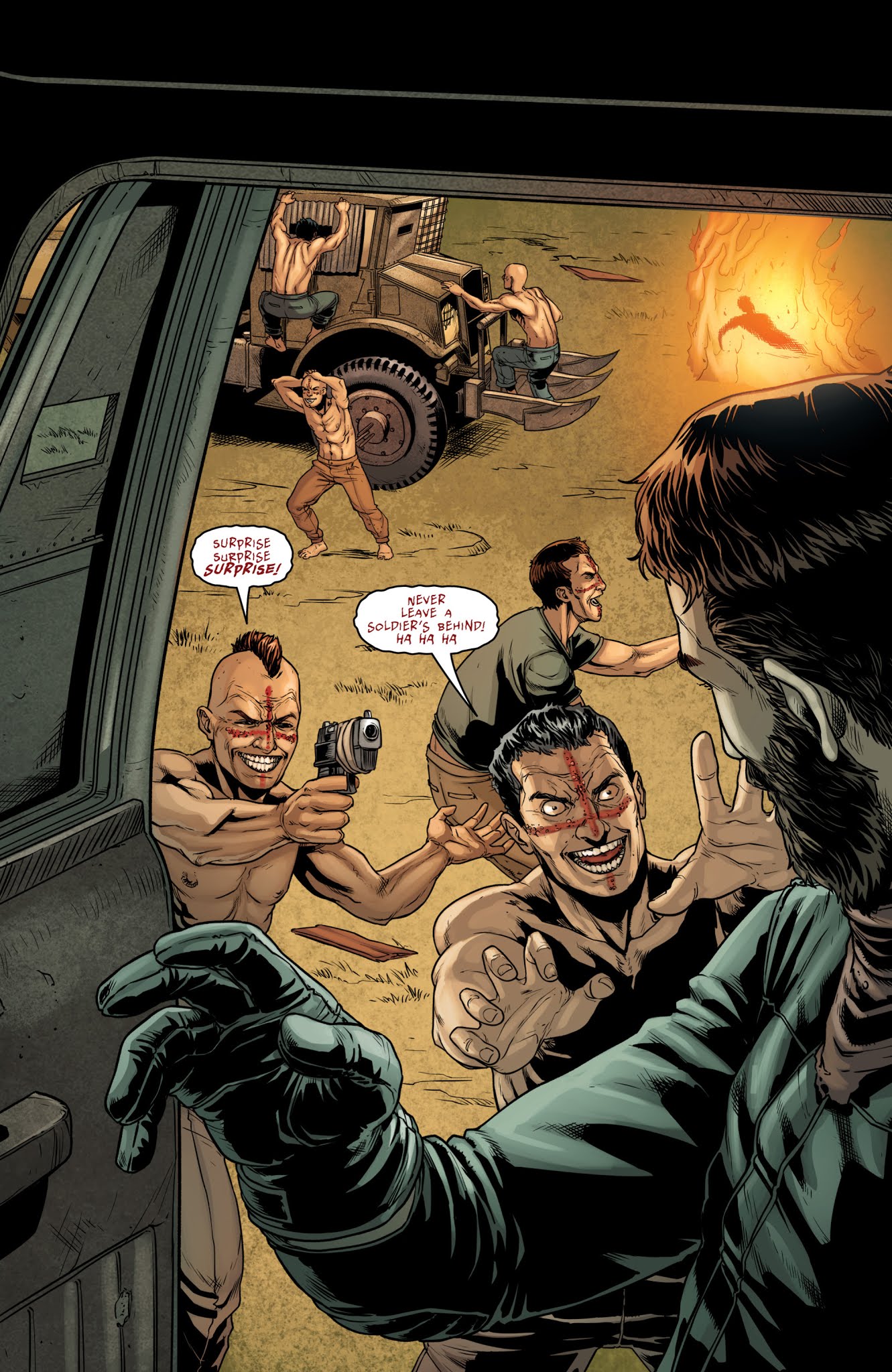 Read online Crossed Plus One Hundred: Mimic comic -  Issue #6 - 10