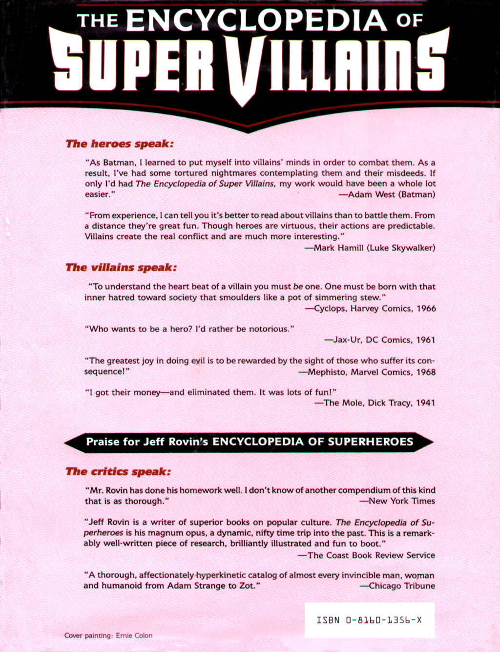 Read online The Encyclopedia of Super Villains comic -  Issue # TPB (Part 2) - 208