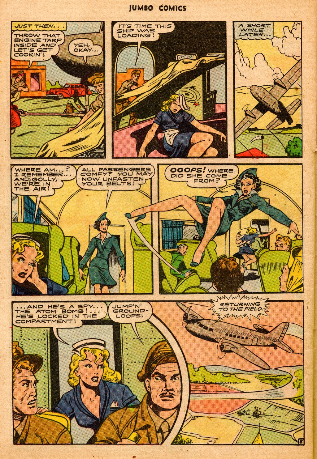 Read online Jumbo Comics comic -  Issue #89 - 35