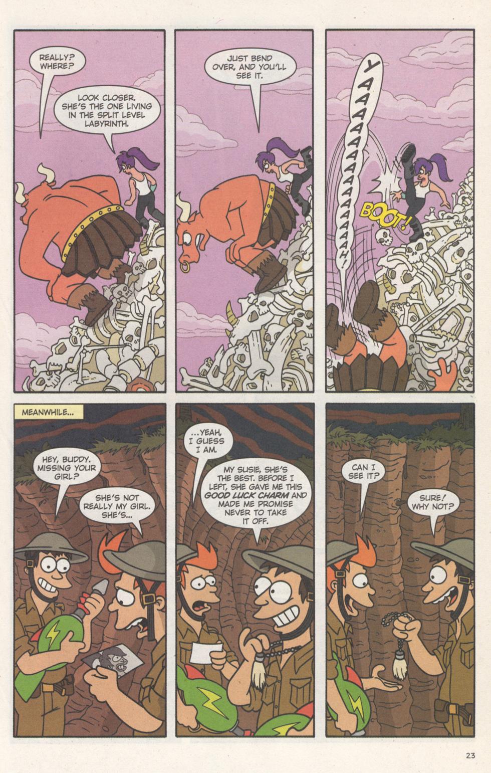 Read online Futurama Comics comic -  Issue #18 - 24