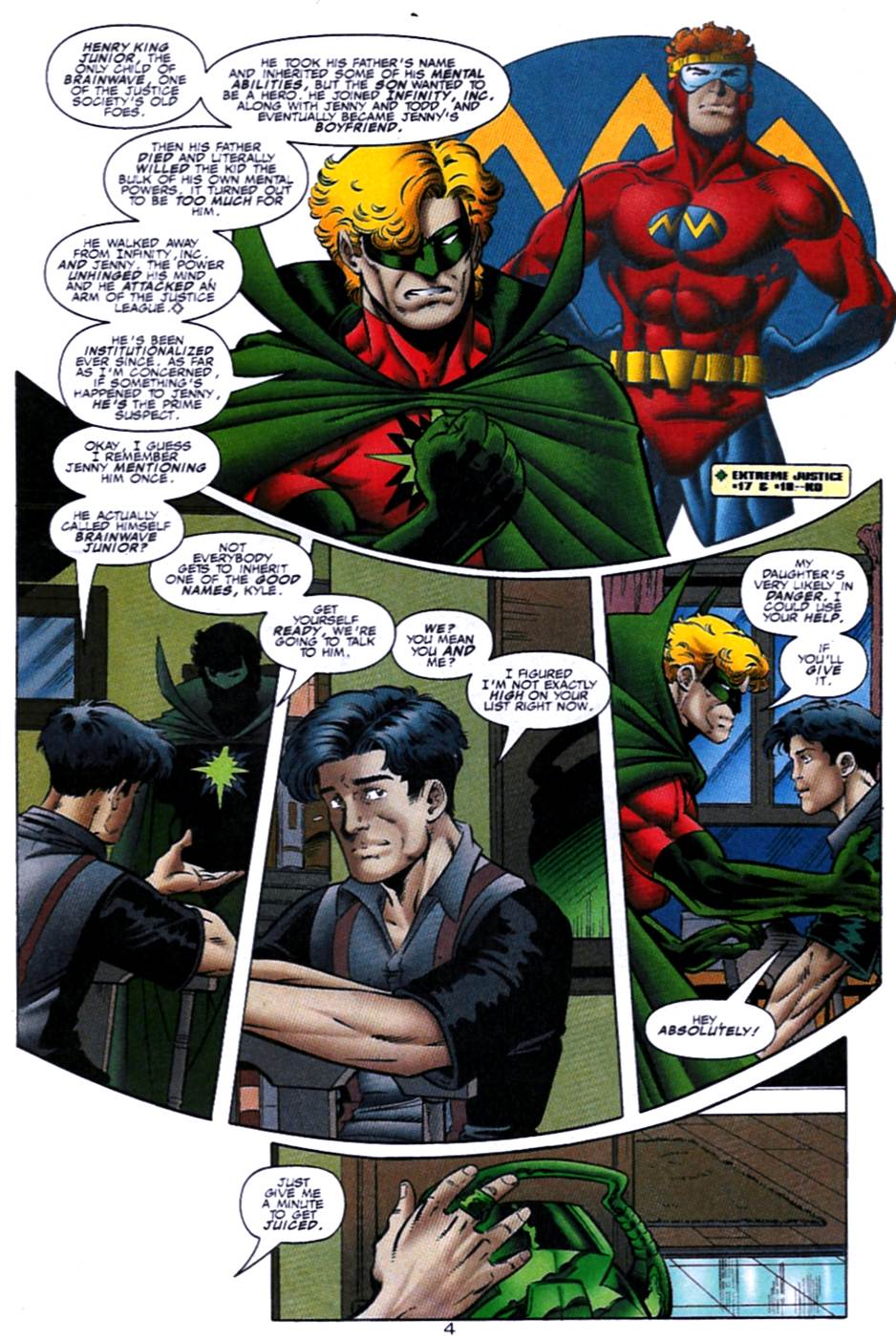 Read online Green Lantern/Sentinel: Heart of Darkness comic -  Issue #1 - 5