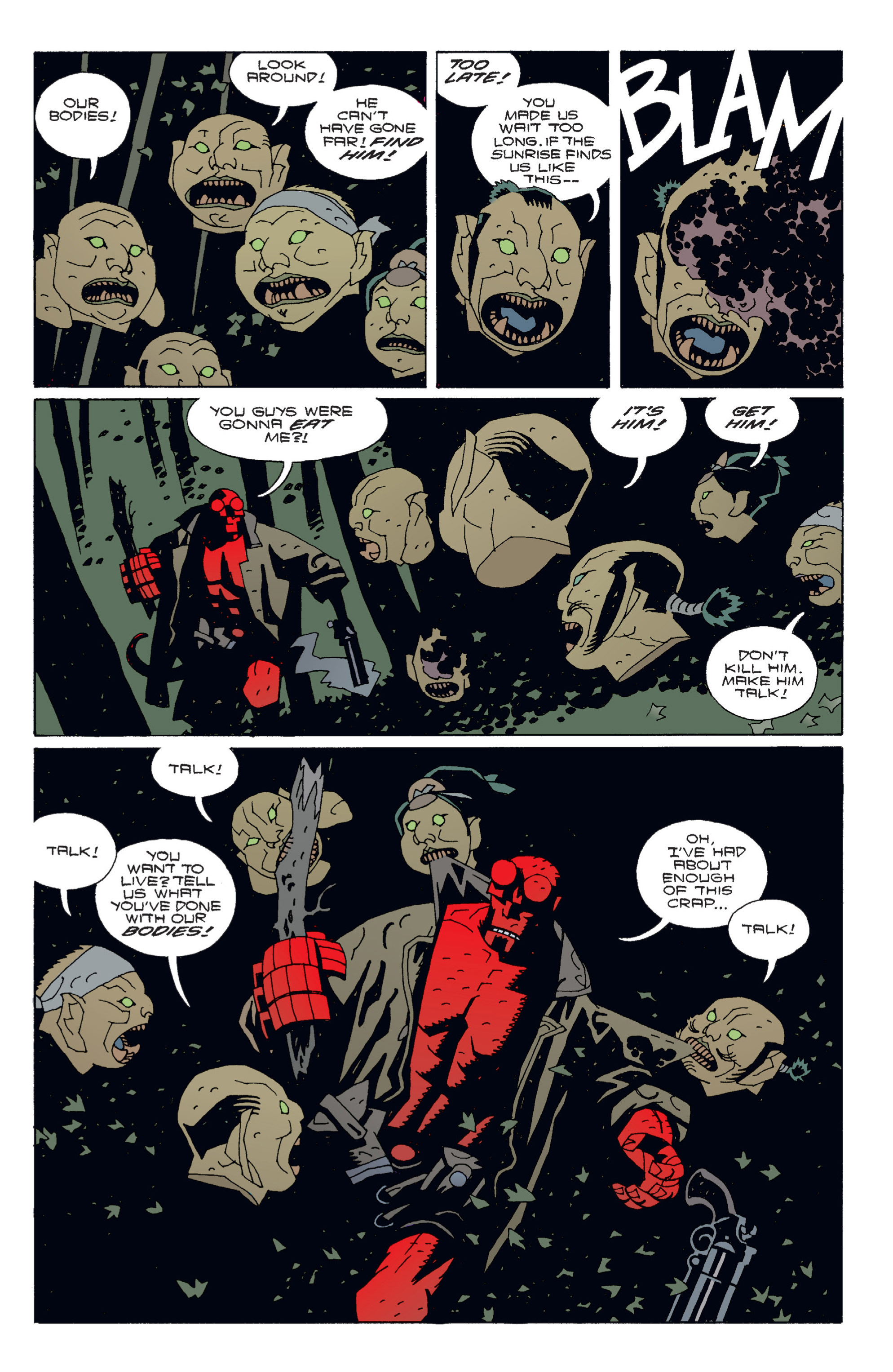 Read online Hellboy comic -  Issue #4 - 42