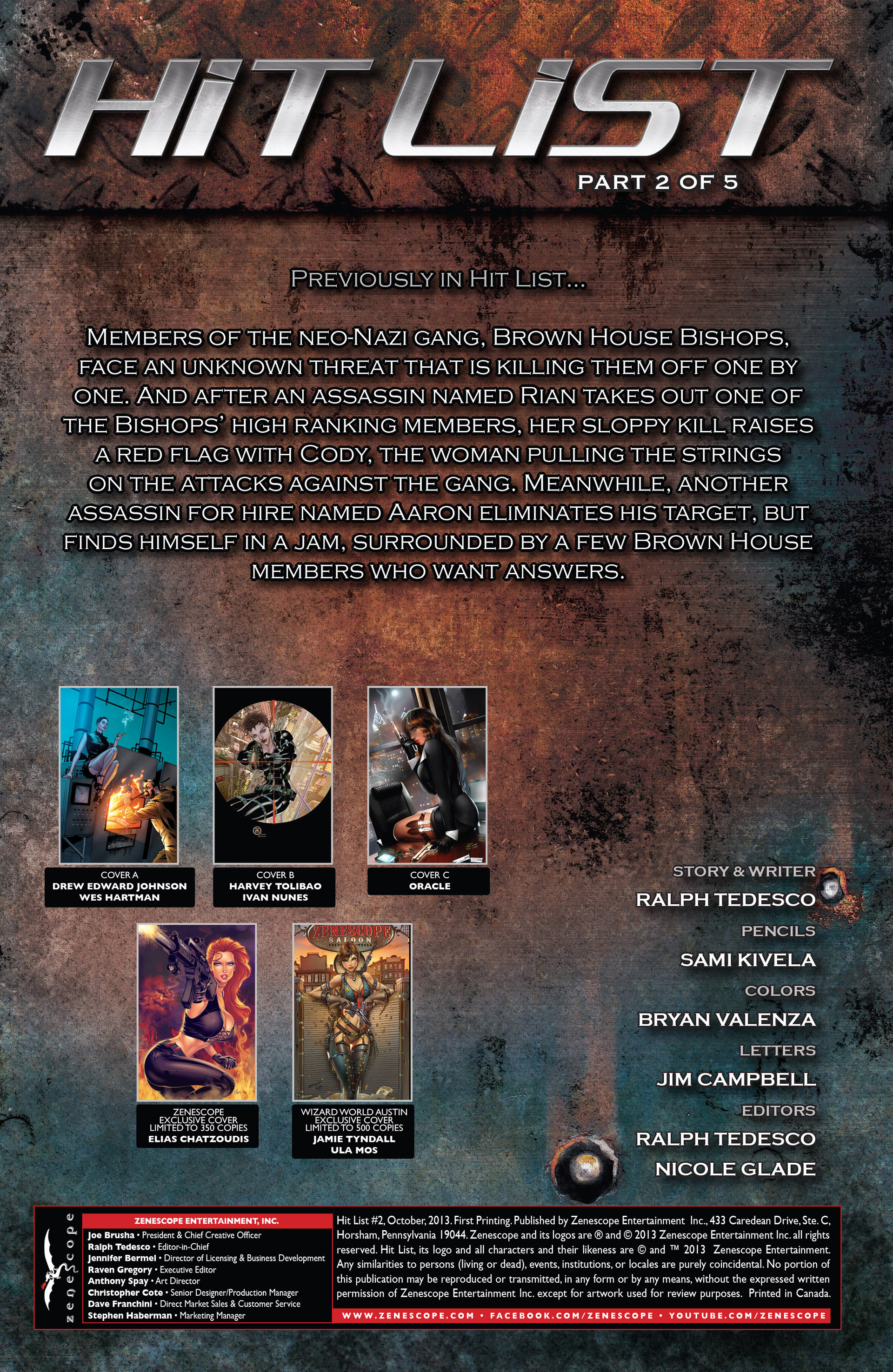 Read online Hit List comic -  Issue #2 - 2