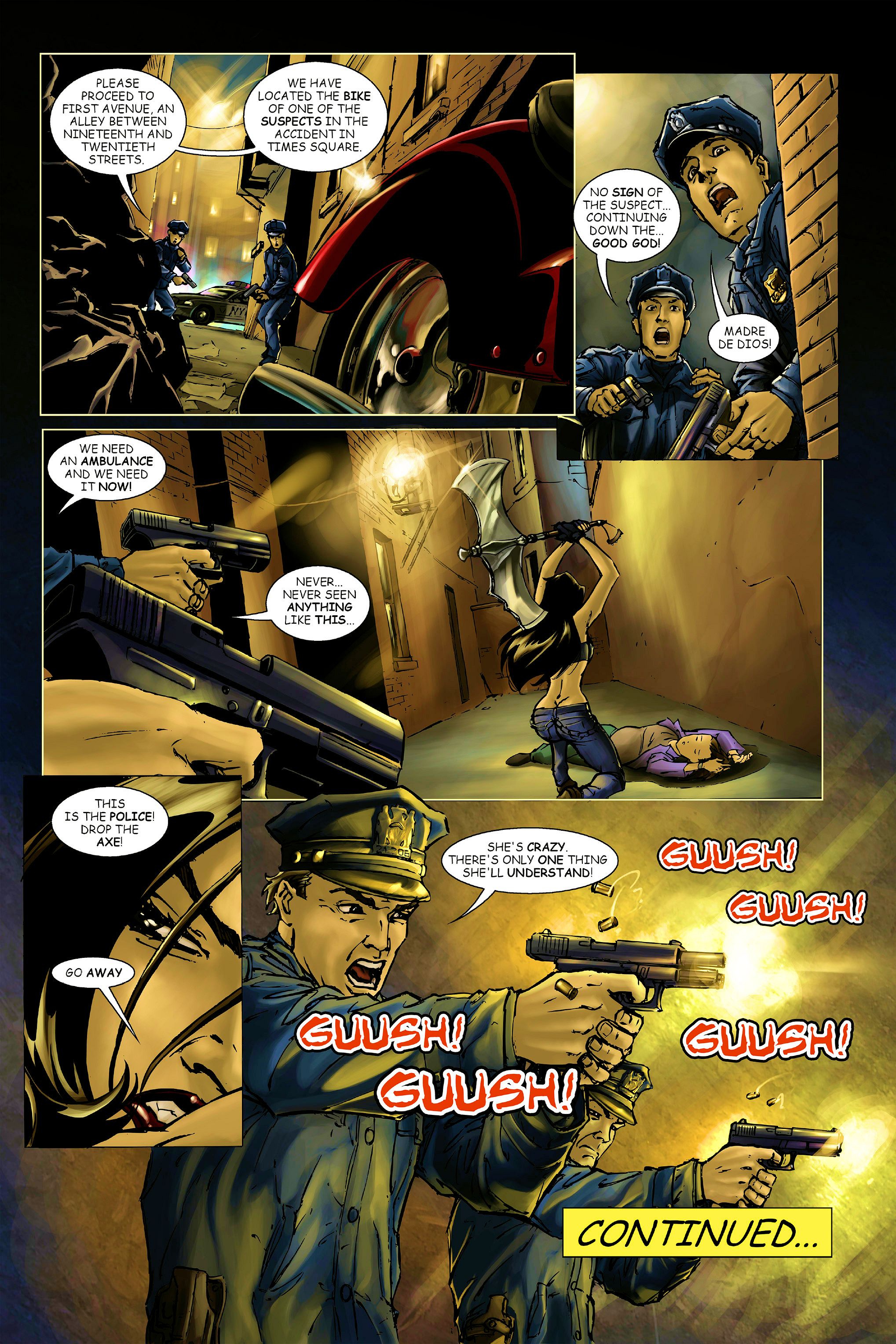 Read online Valhalla Cindermane comic -  Issue #1 - 24