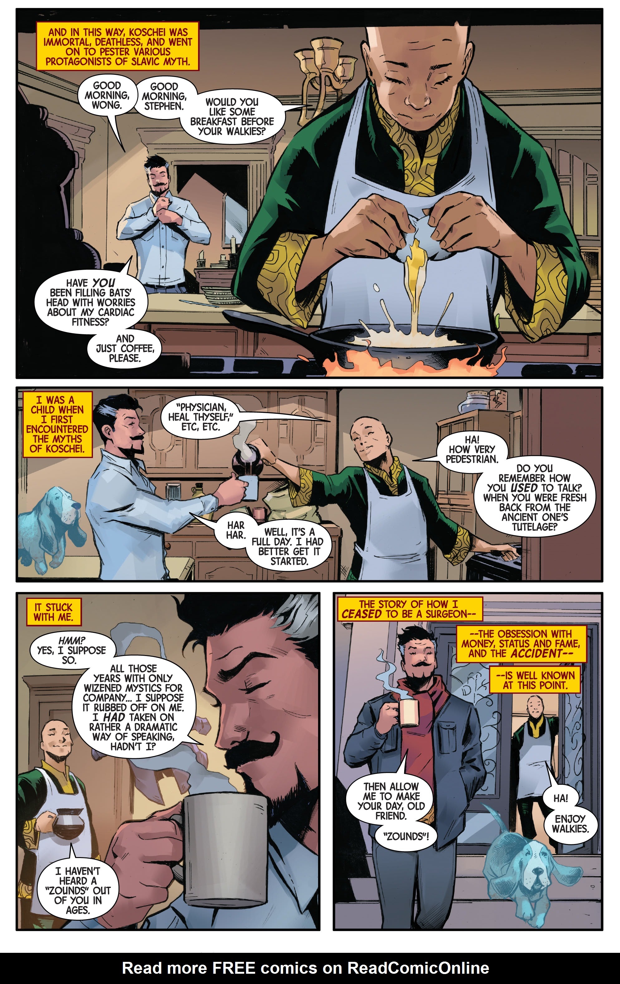 Read online Death of Doctor Strange comic -  Issue #1 - 7