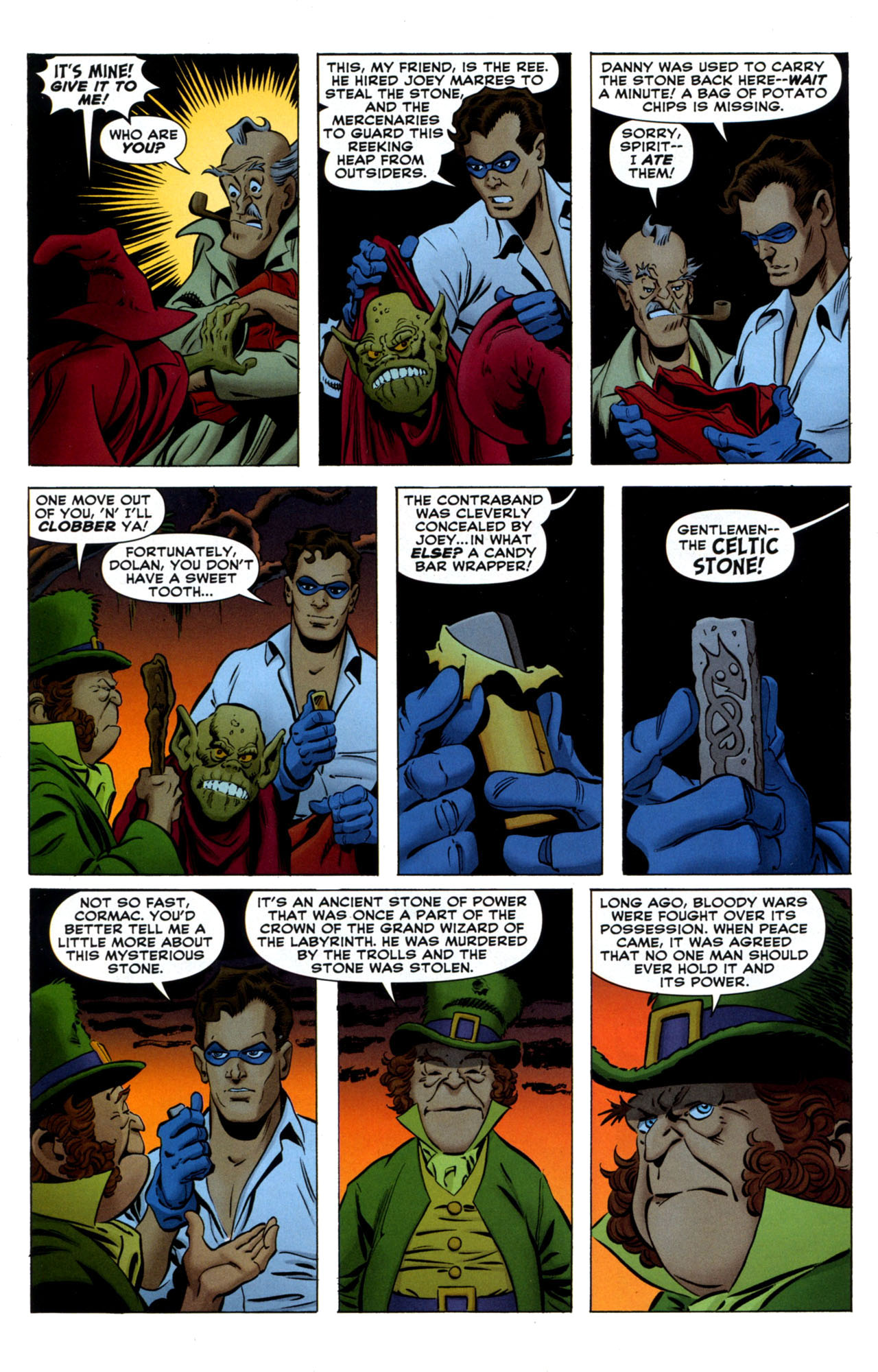Read online The Spirit (2007) comic -  Issue #32 - 21