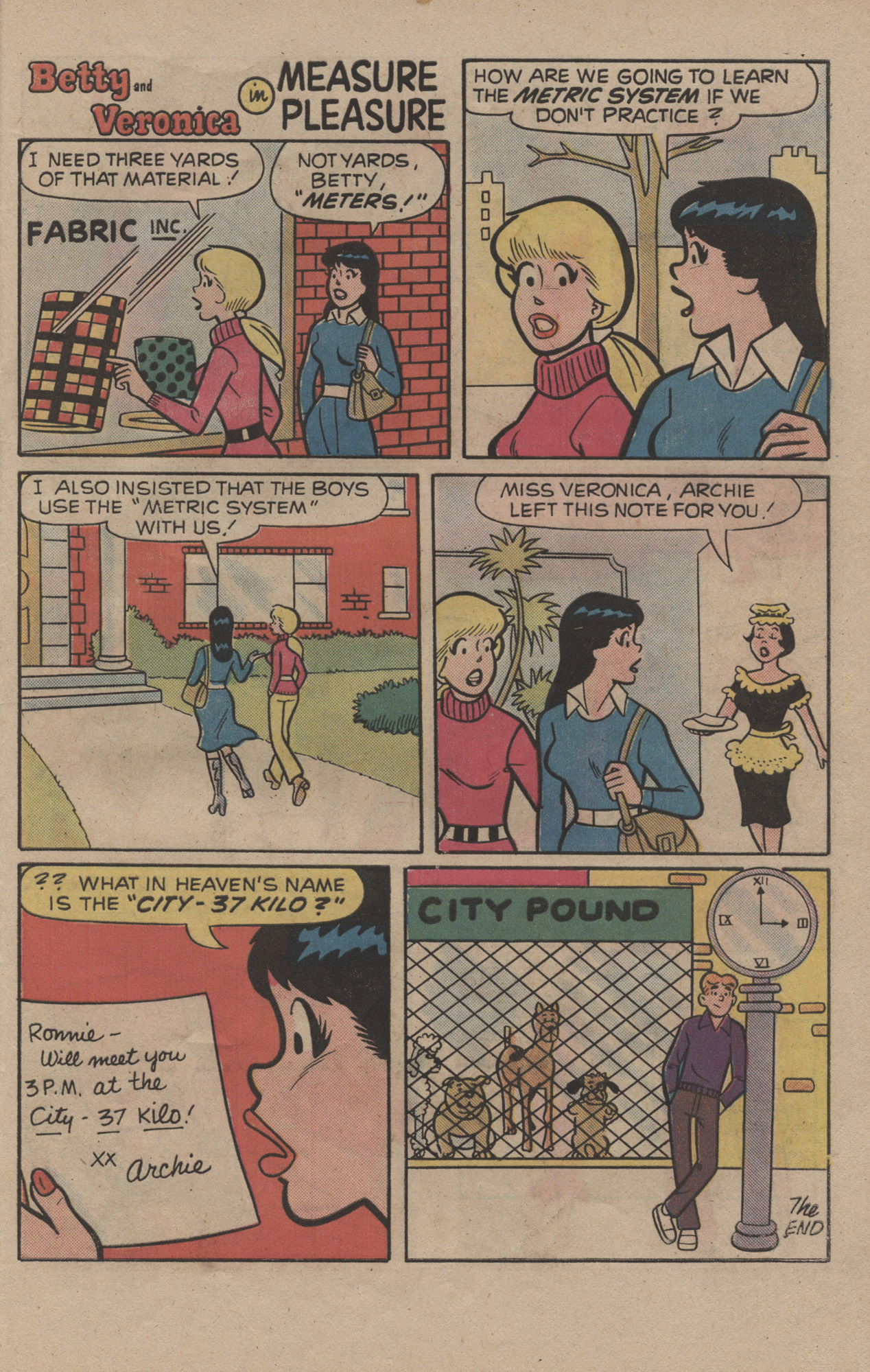 Read online Archie's Joke Book Magazine comic -  Issue #221 - 31