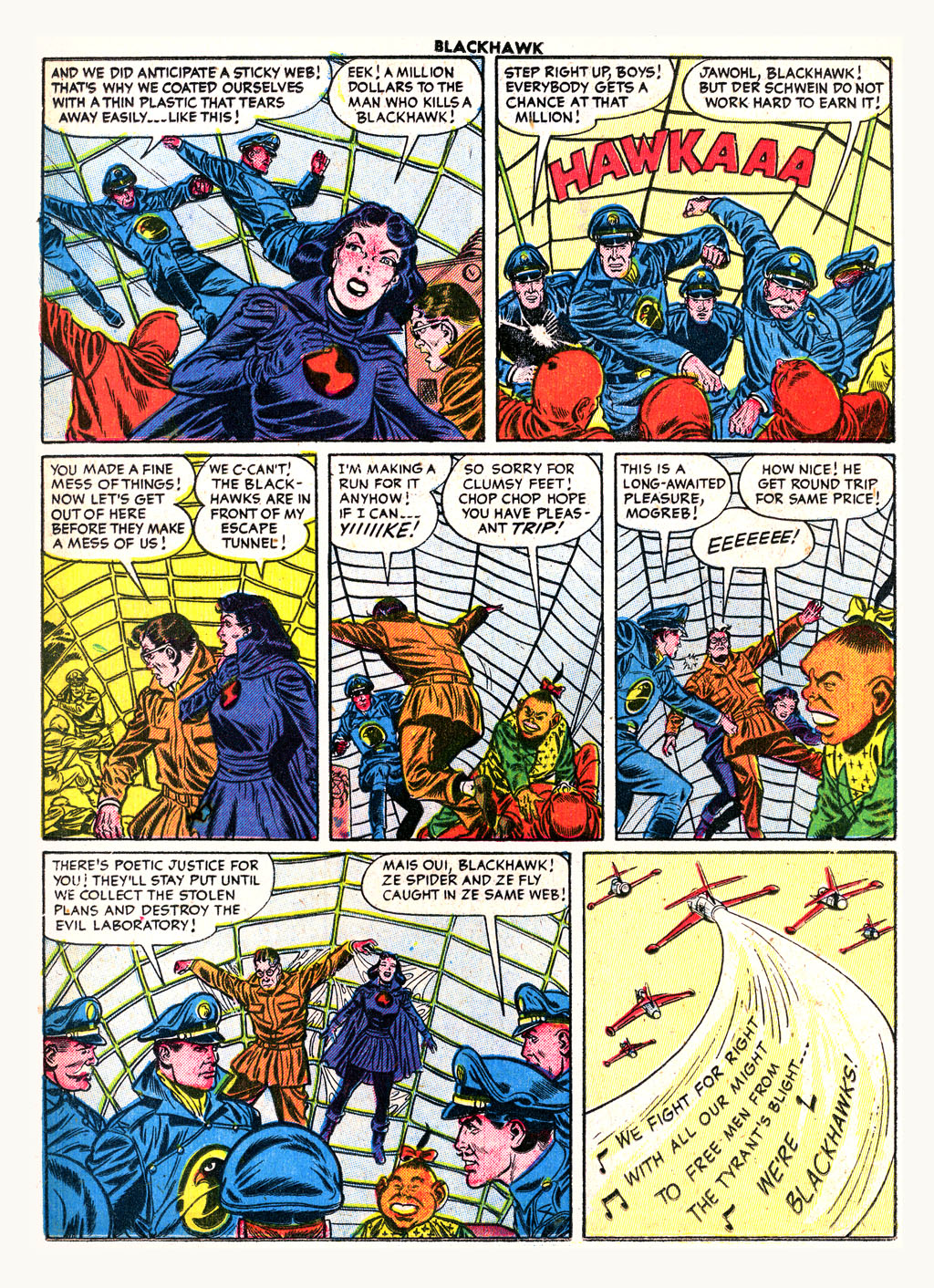 Read online Blackhawk (1957) comic -  Issue #94 - 12
