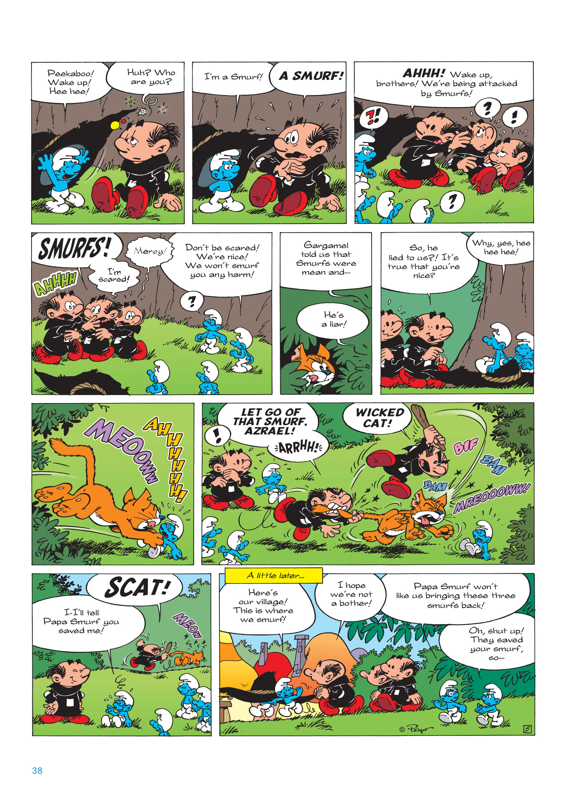 Read online The Smurfs comic -  Issue #17 - 38