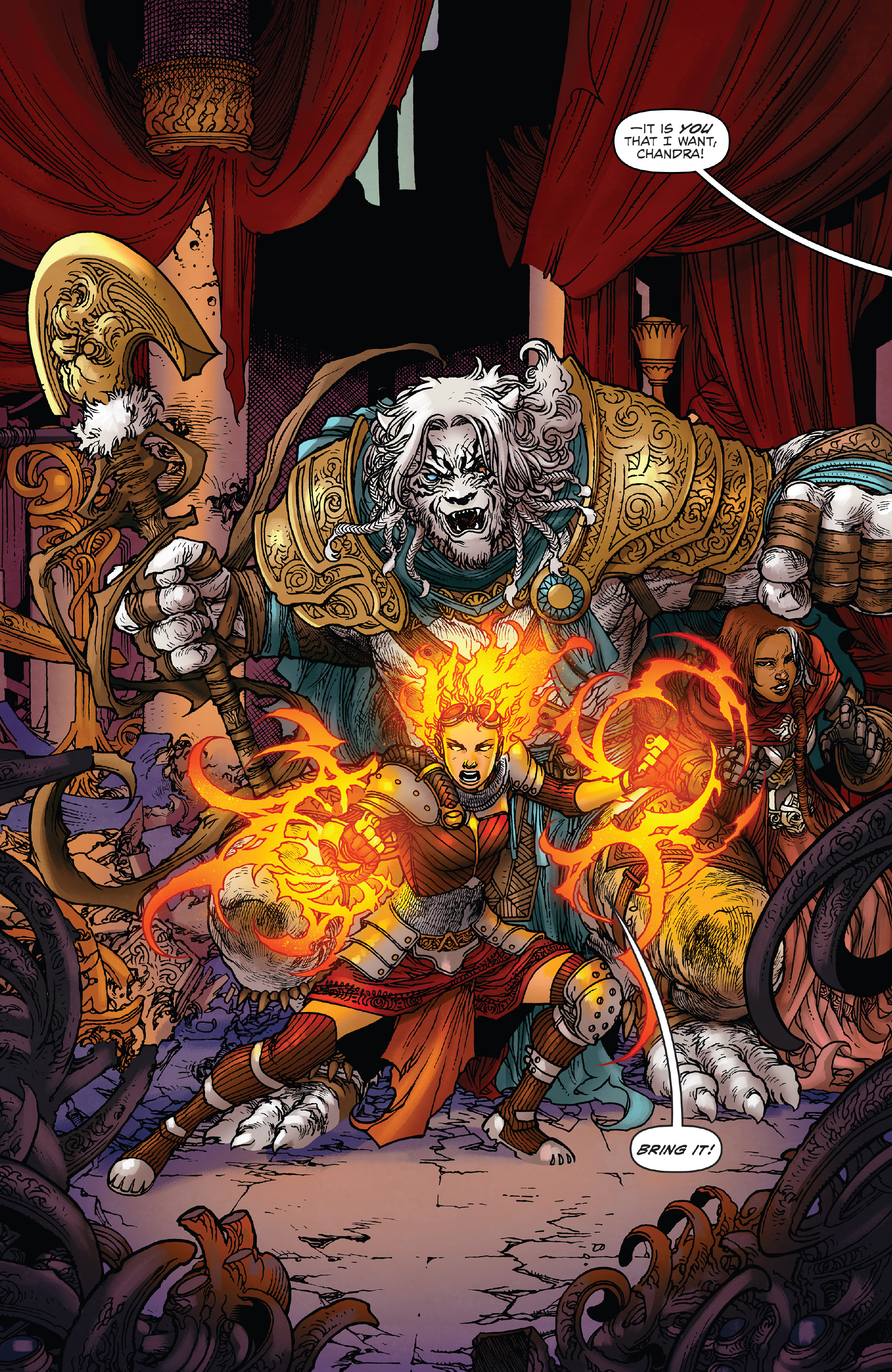 Read online Magic: The Gathering: Chandra comic -  Issue #4 - 4