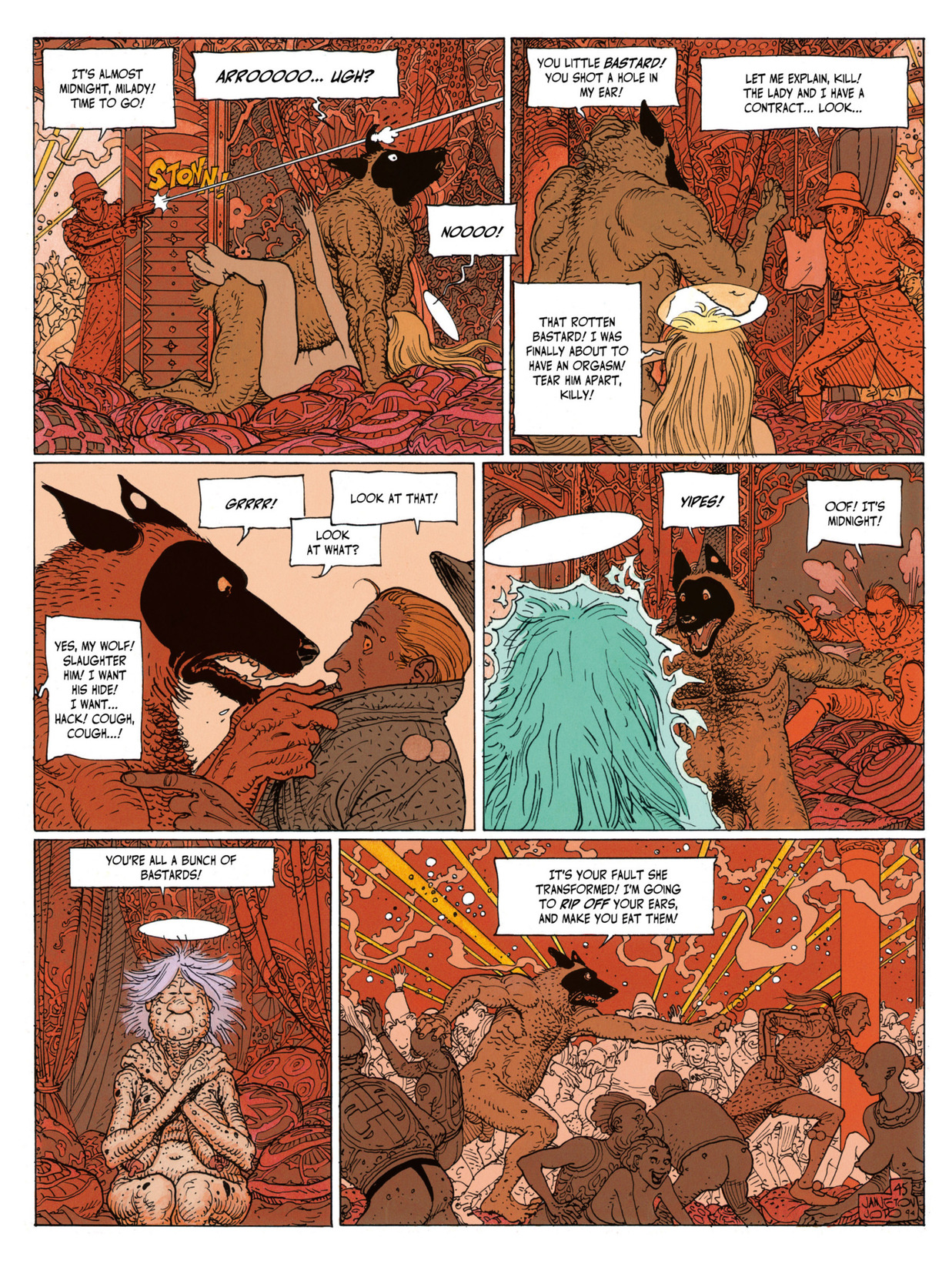 Read online Before the Incal comic -  Issue #6 - 48