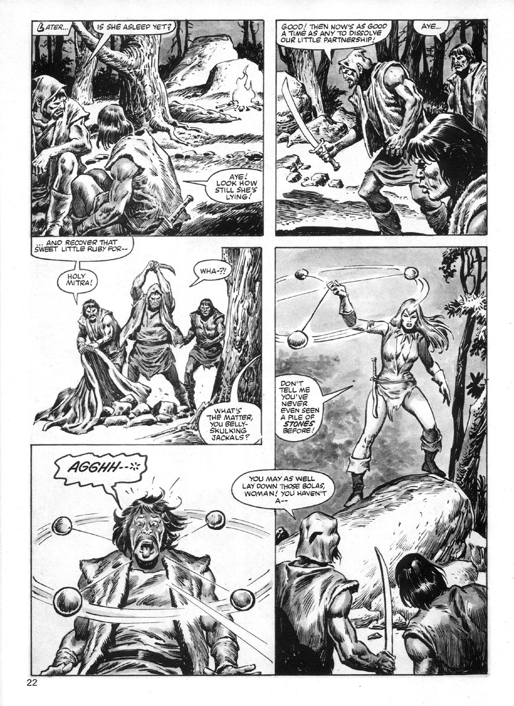 Read online The Savage Sword Of Conan comic -  Issue #95 - 22