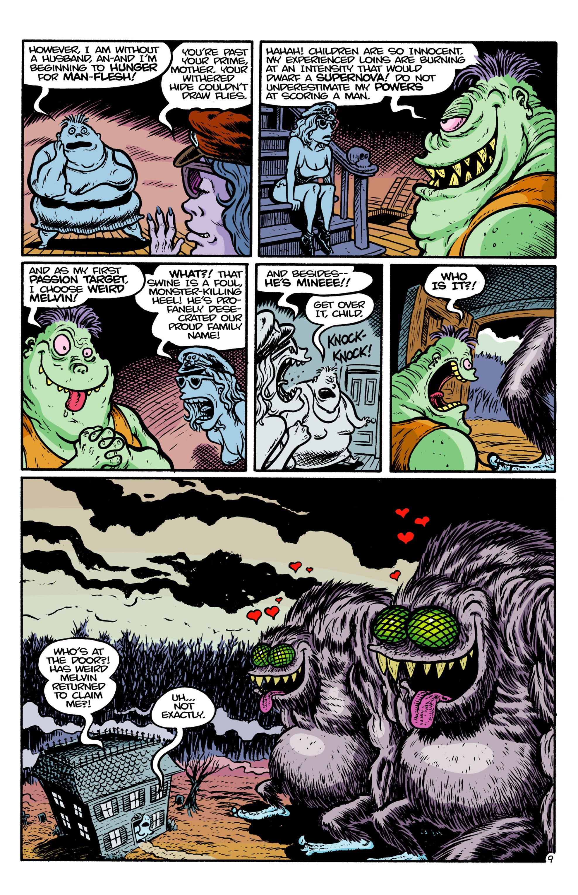 Read online Weird Melvin comic -  Issue #4 - 11