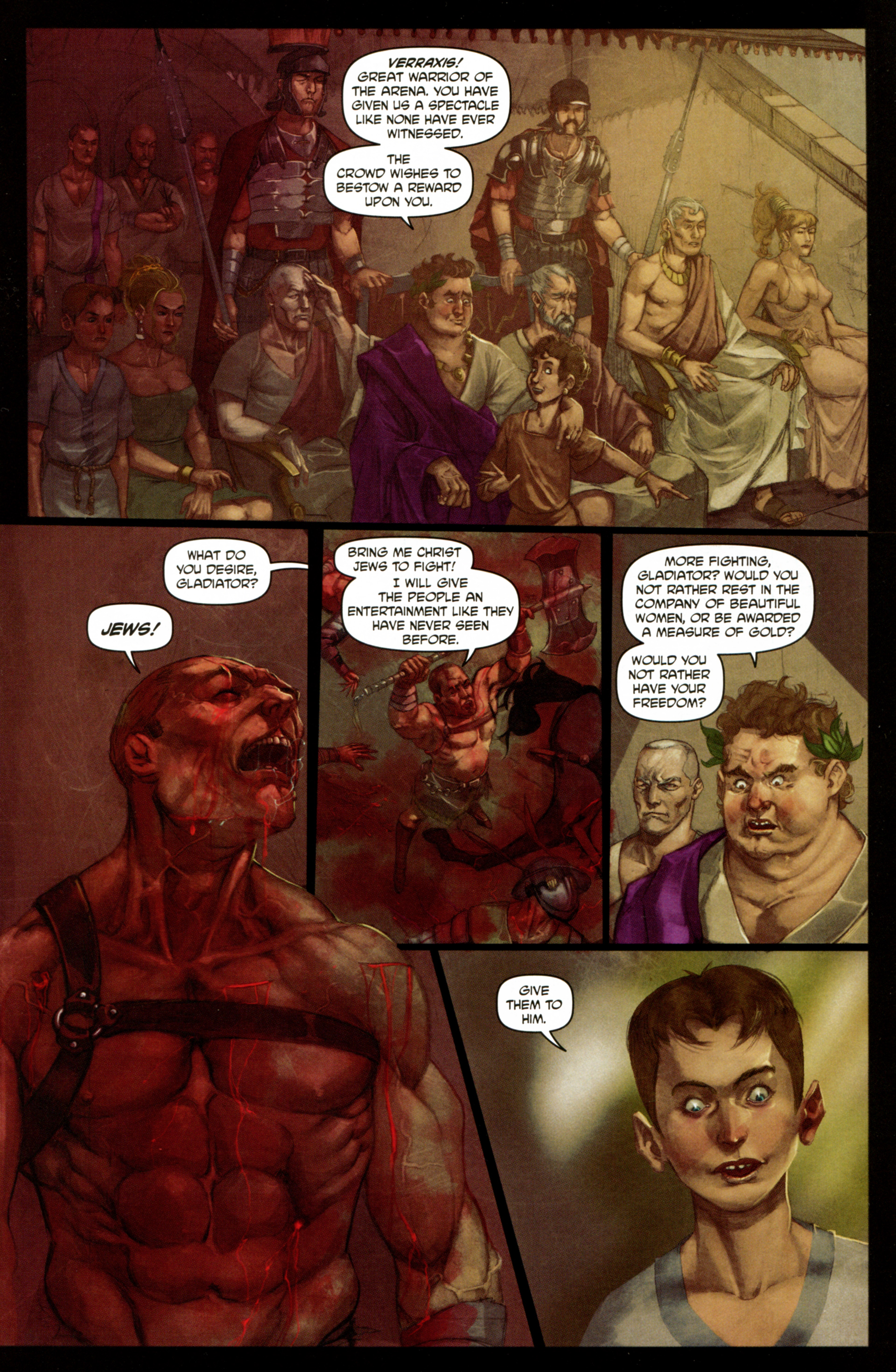Read online Caligula: Heart of Rome comic -  Issue #3 - 5