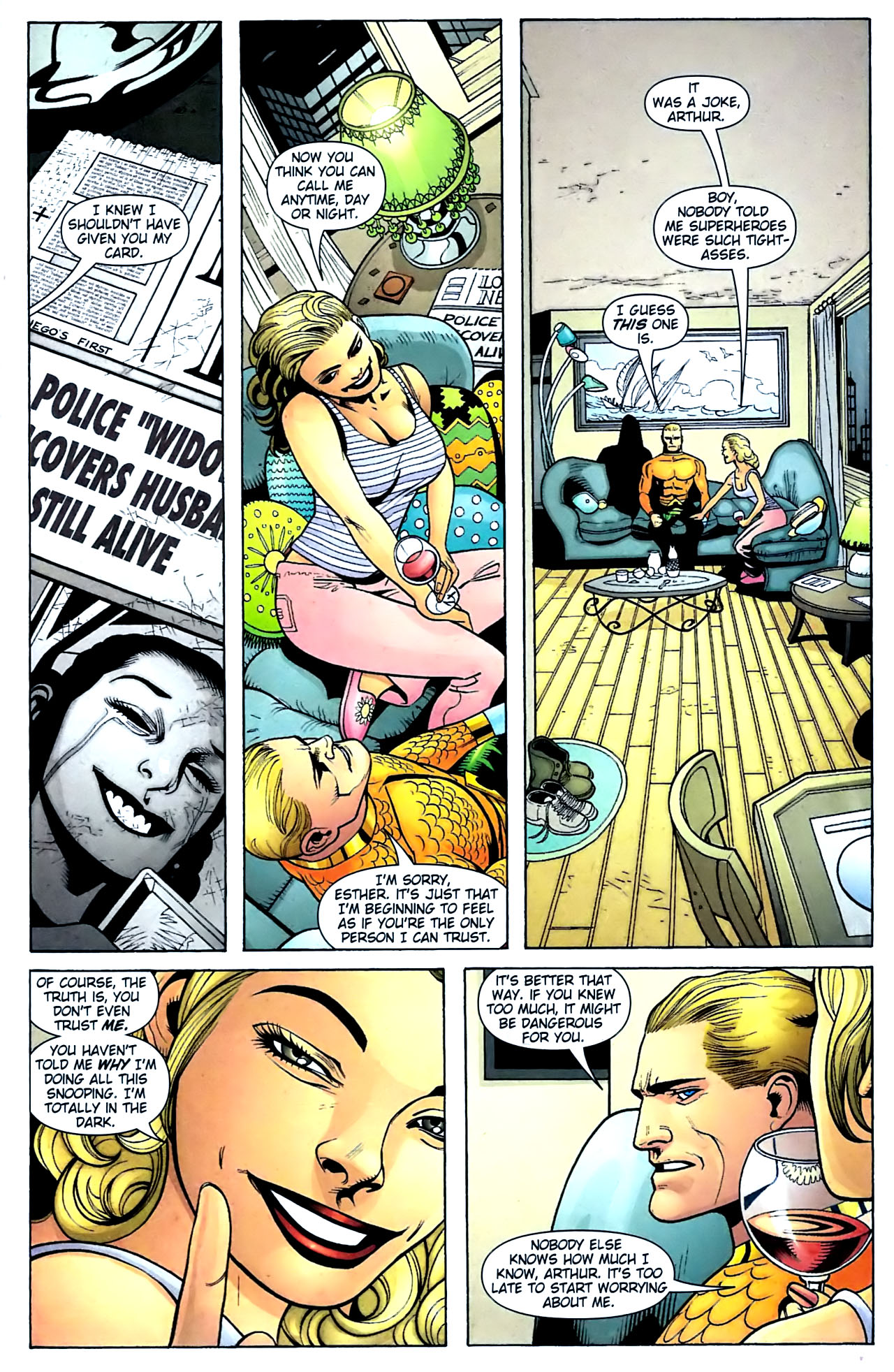 Read online Aquaman (2003) comic -  Issue #32 - 22