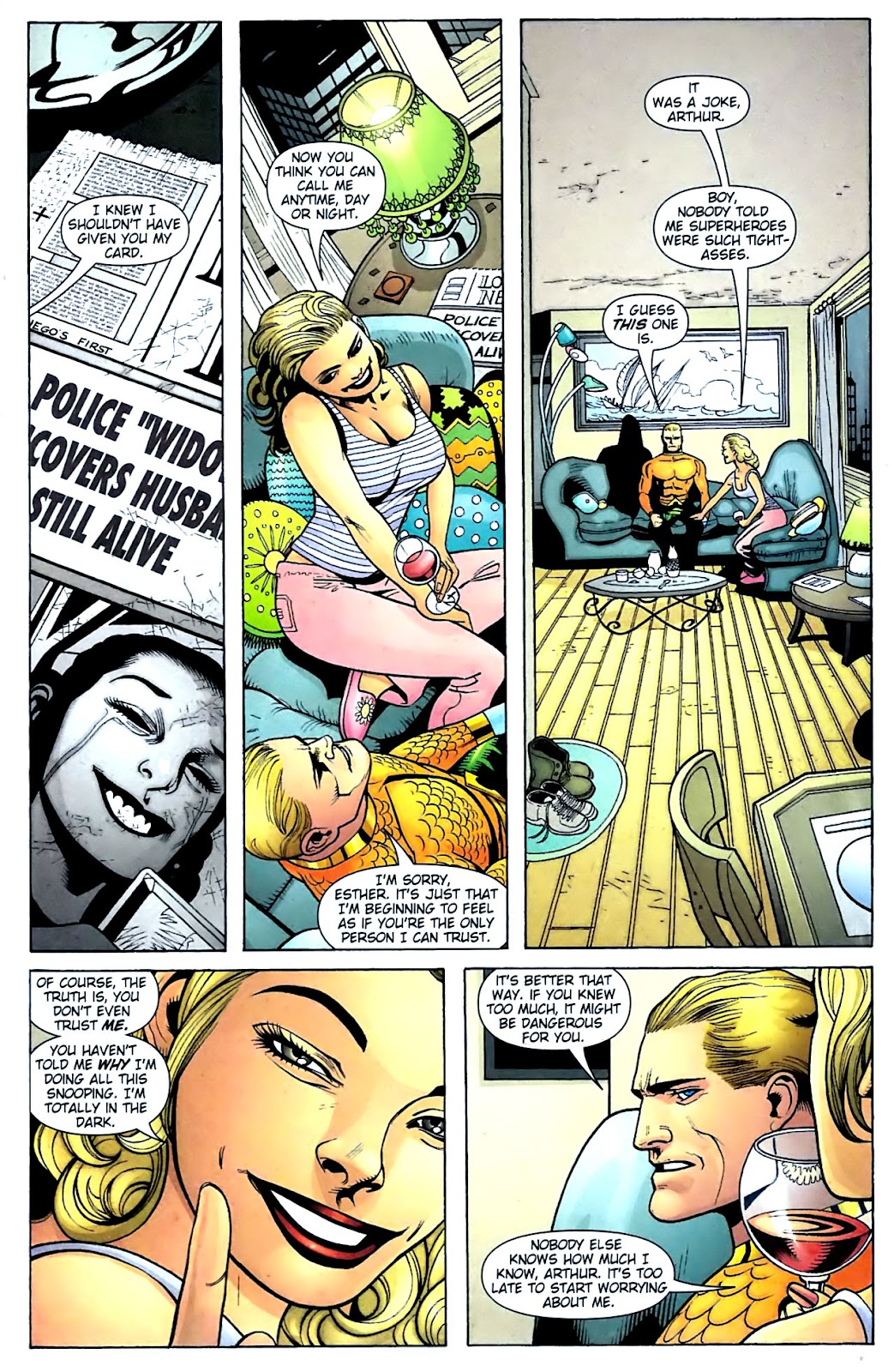 Aquaman (2003) Issue #32 #32 - English 22