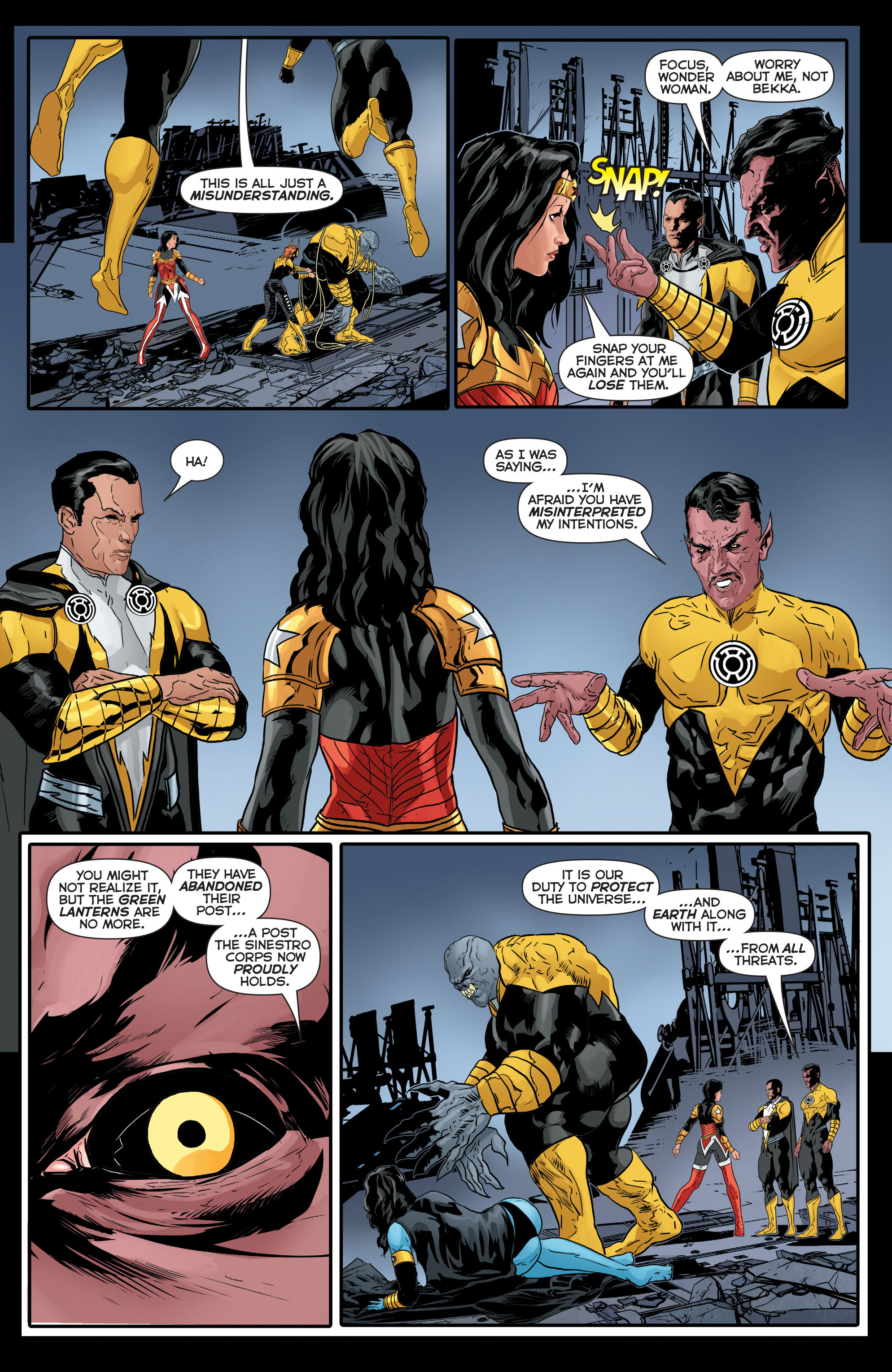 Read online Sinestro comic -  Issue #17 - 19