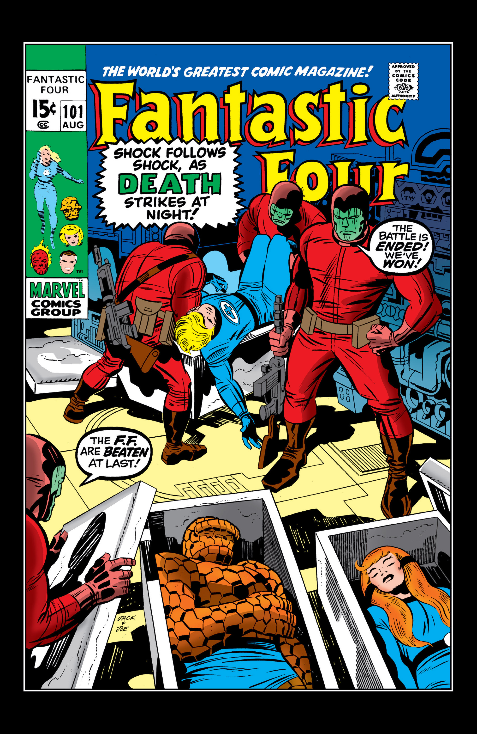 Read online Marvel Masterworks: The Fantastic Four comic -  Issue # TPB 10 (Part 2) - 54
