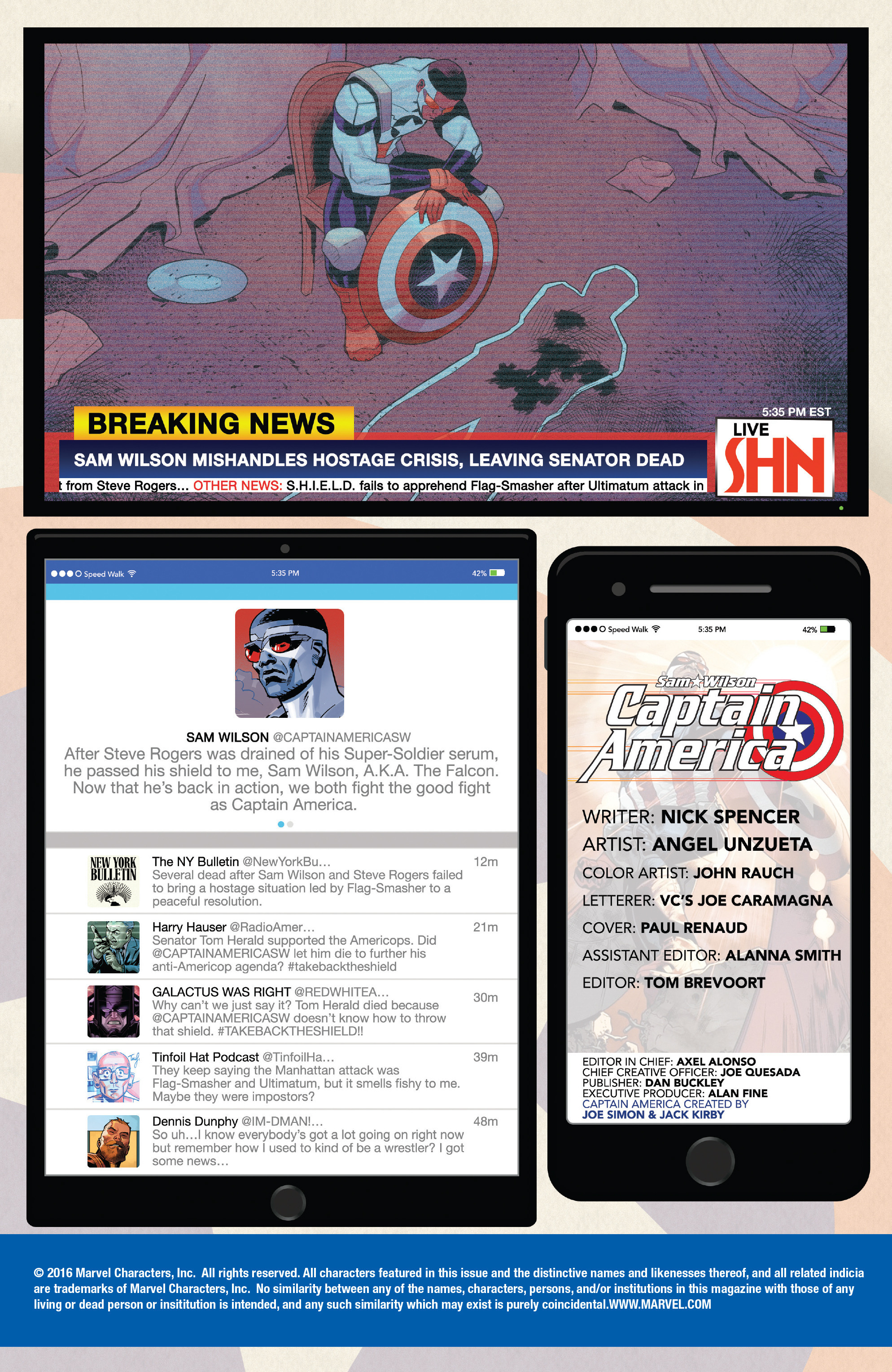 Read online Captain America: Sam Wilson comic -  Issue #15 - 2