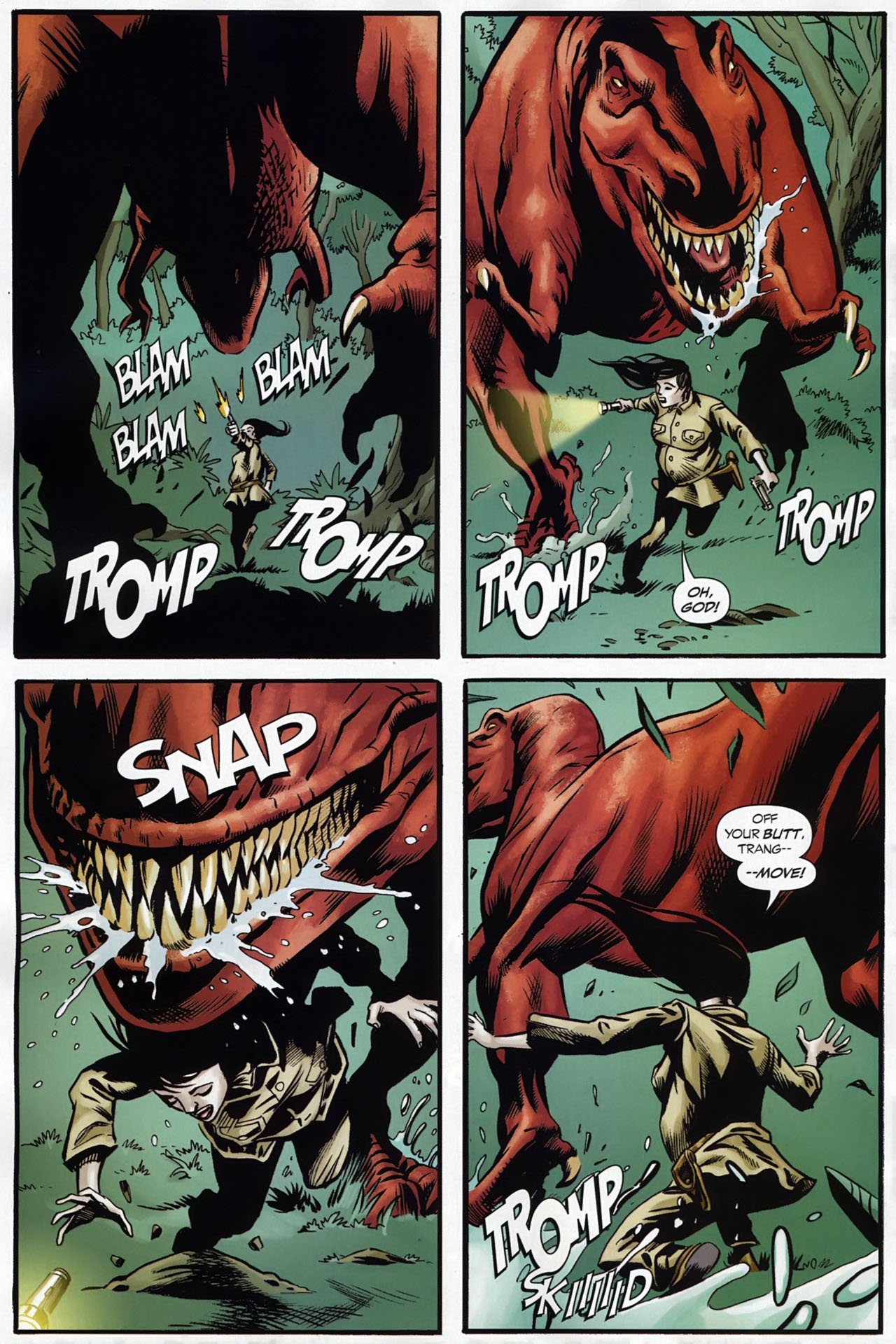 Read online The War That Time Forgot comic -  Issue #6 - 17