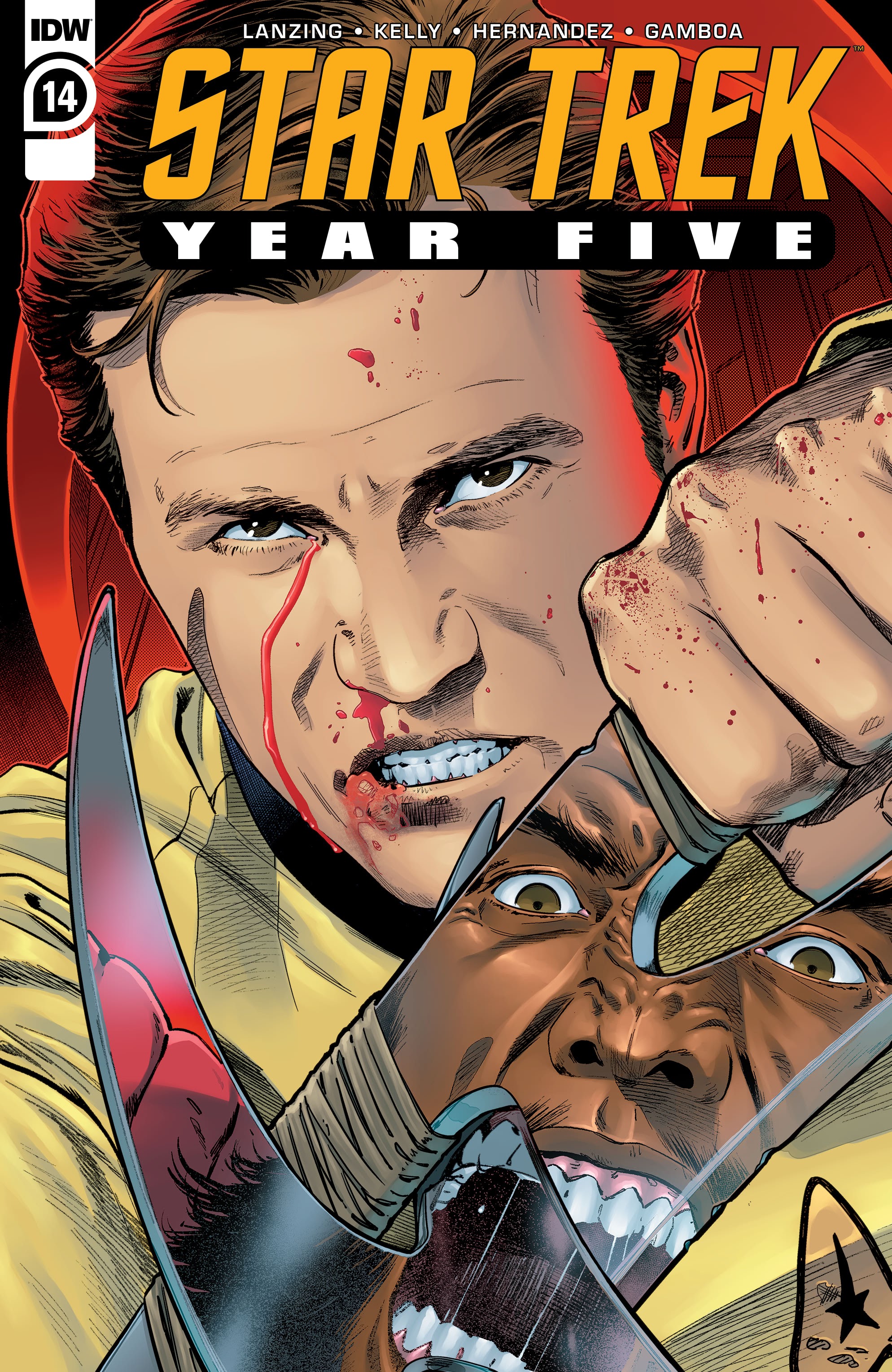Read online Star Trek: Year Five comic -  Issue #14 - 1