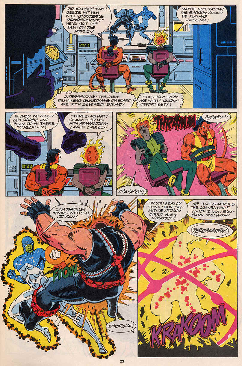 Read online Guardians of the Galaxy (1990) comic -  Issue #32 - 18