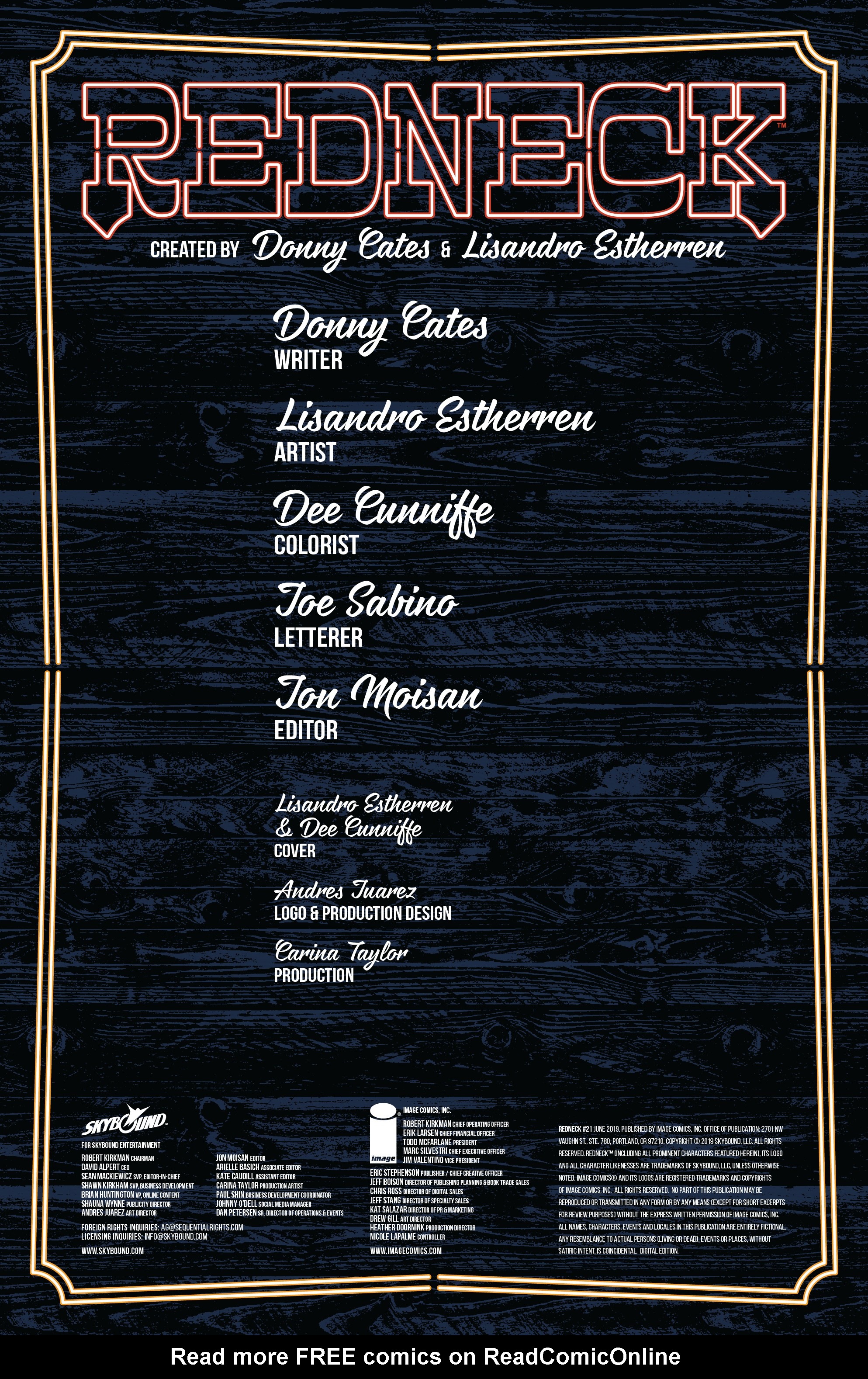 Read online Redneck comic -  Issue #21 - 2