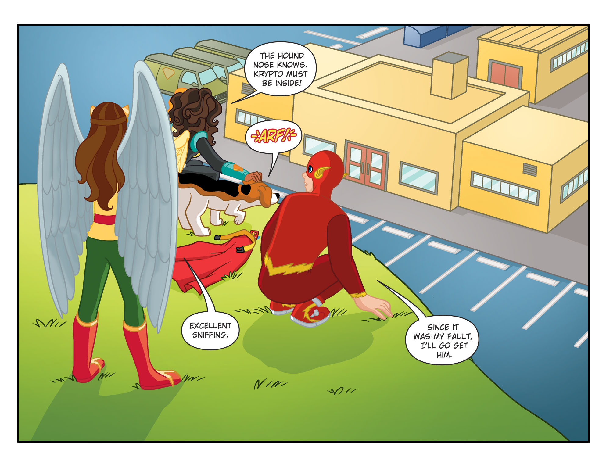 Read online DC Super Hero Girls: Spaced Out comic -  Issue #8 - 11