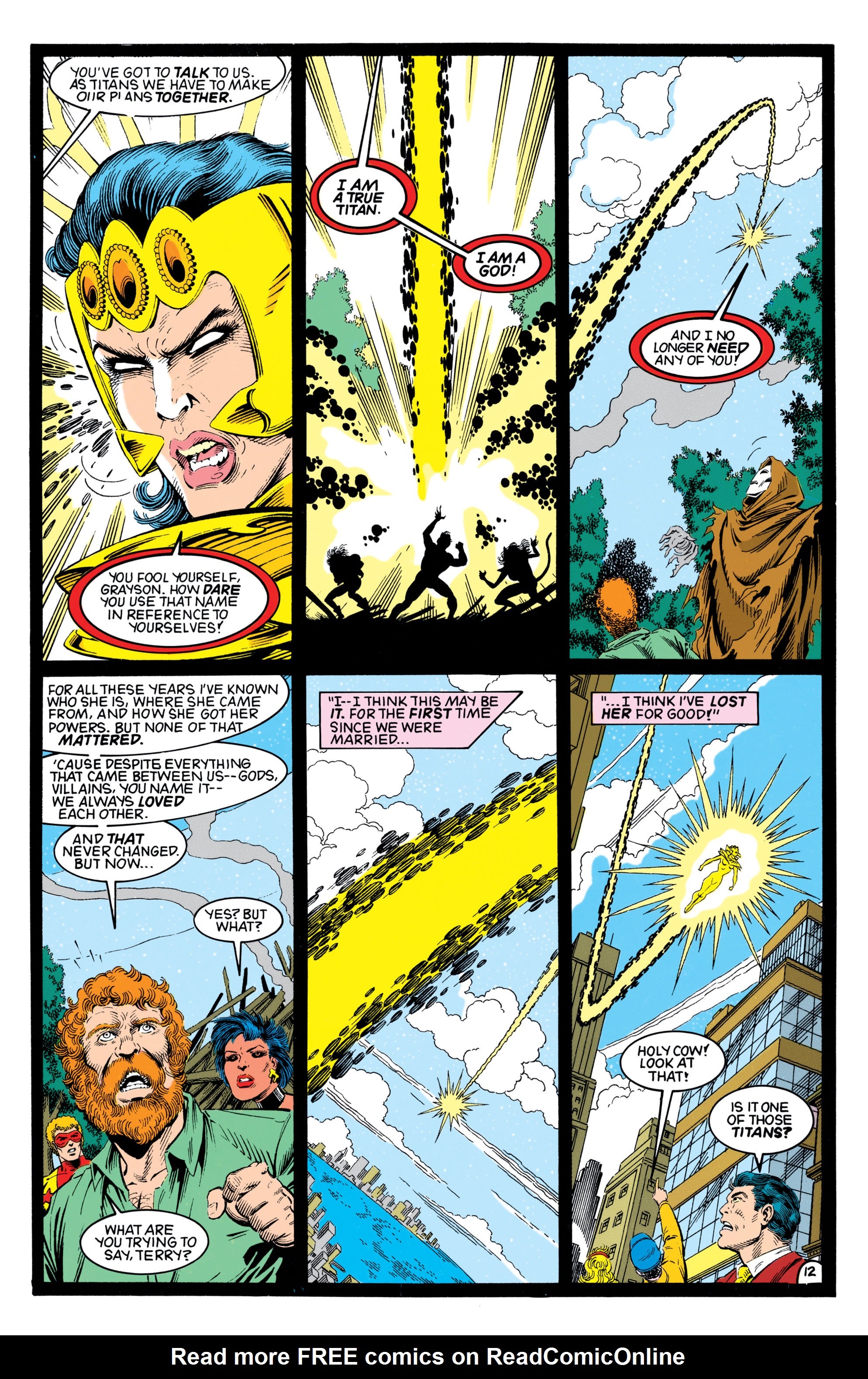 Read online The New Titans (1988) comic -  Issue #92 - 12