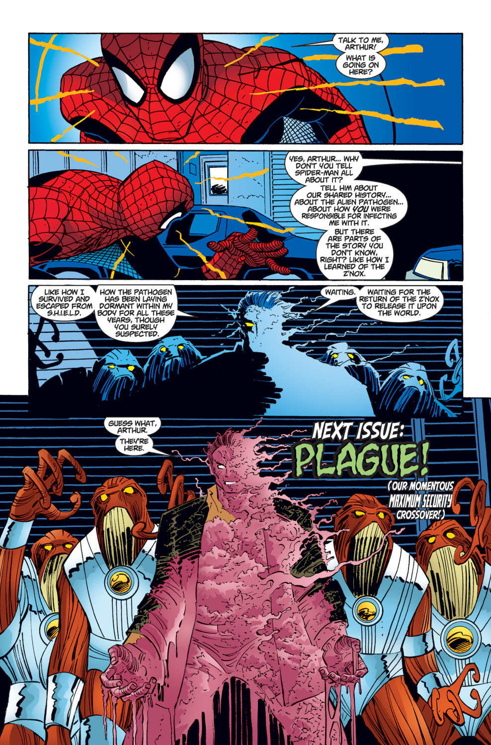 Read online The Amazing Spider-Man (1999) comic -  Issue #23 - 24